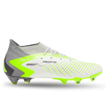 adidas Predator Accuracy.1 Firm Ground Soccer Cleats (White/Core Black/Lucid Lemon)