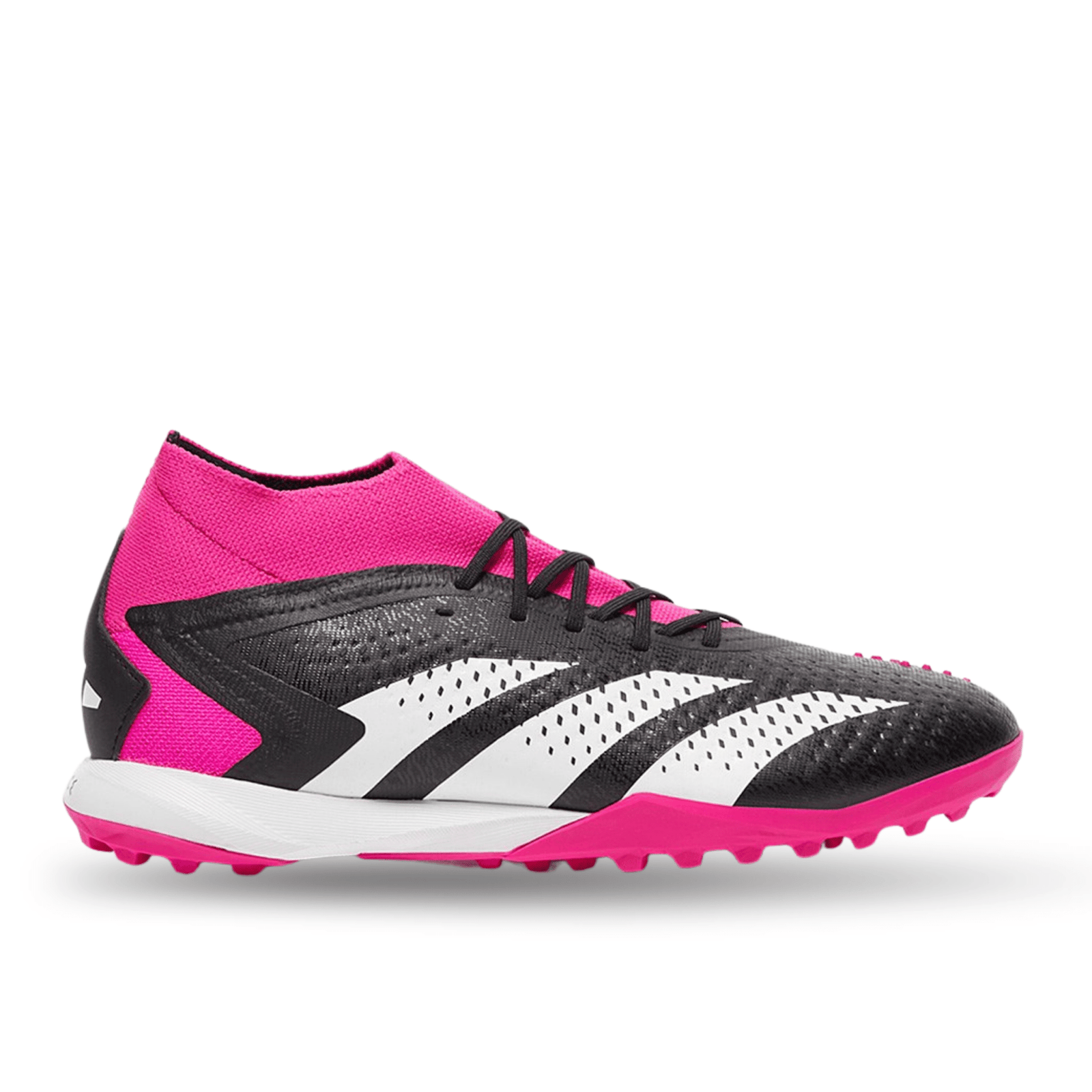 adidas Predator Accuracy.1 Turf Soccer Shoes (Core Black/Team Shock Pink) | SoccerWearhouse