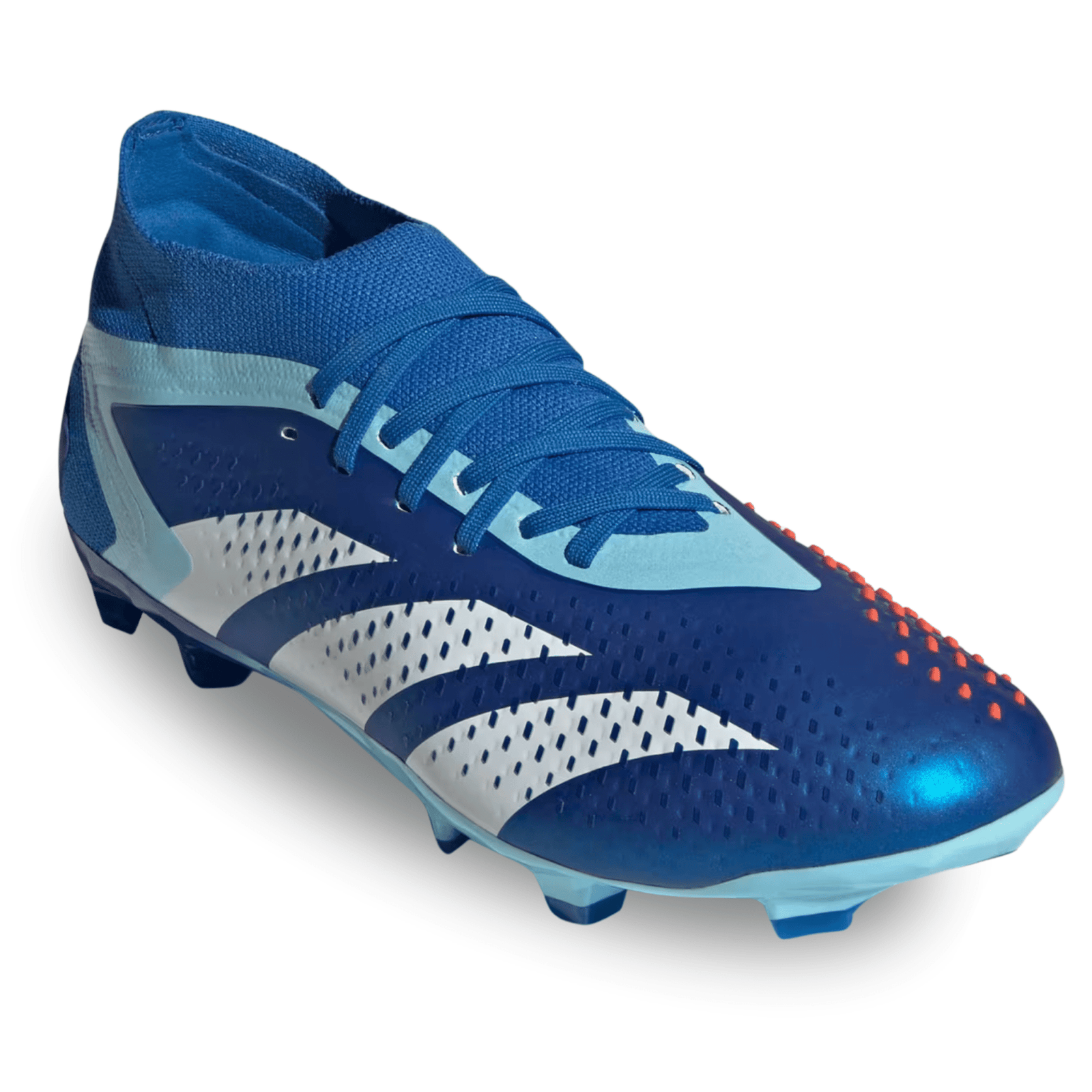 adidas Predator Accuracy.2 Firm Ground Soccer Cleats (Bright Royal/Bliss Blue) | SoccerWearhouse