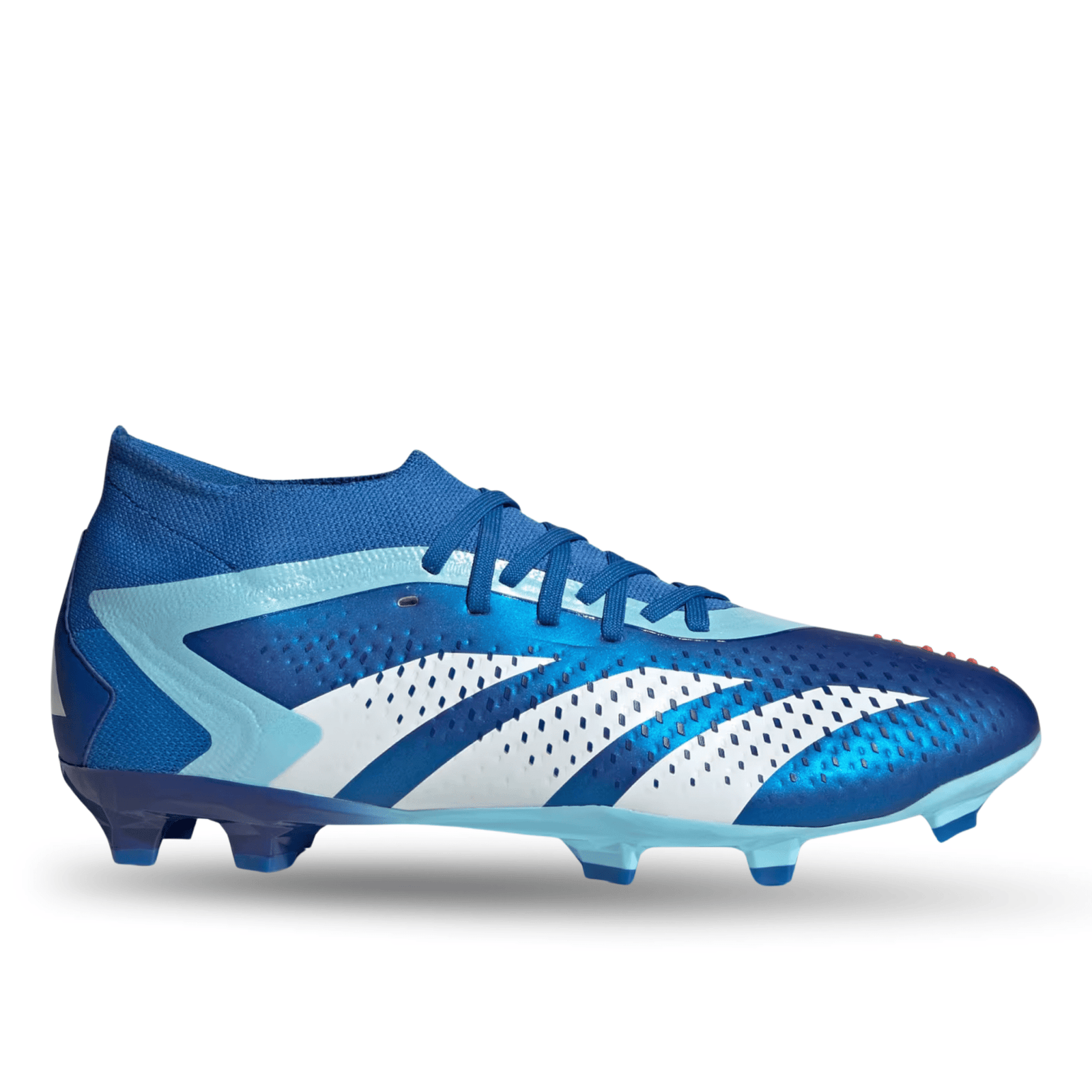 adidas Predator Accuracy.2 Firm Ground Soccer Cleats (Bright Royal/Bliss Blue) | SoccerWearhouse