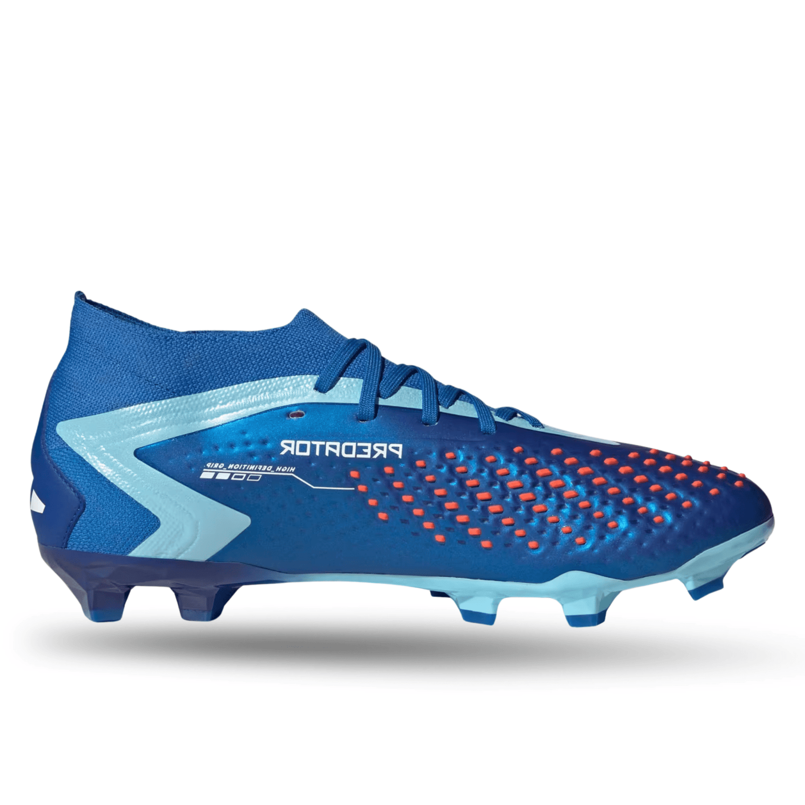 adidas Predator Accuracy.2 Firm Ground Soccer Cleats (Bright Royal/Bliss Blue) | SoccerWearhouse