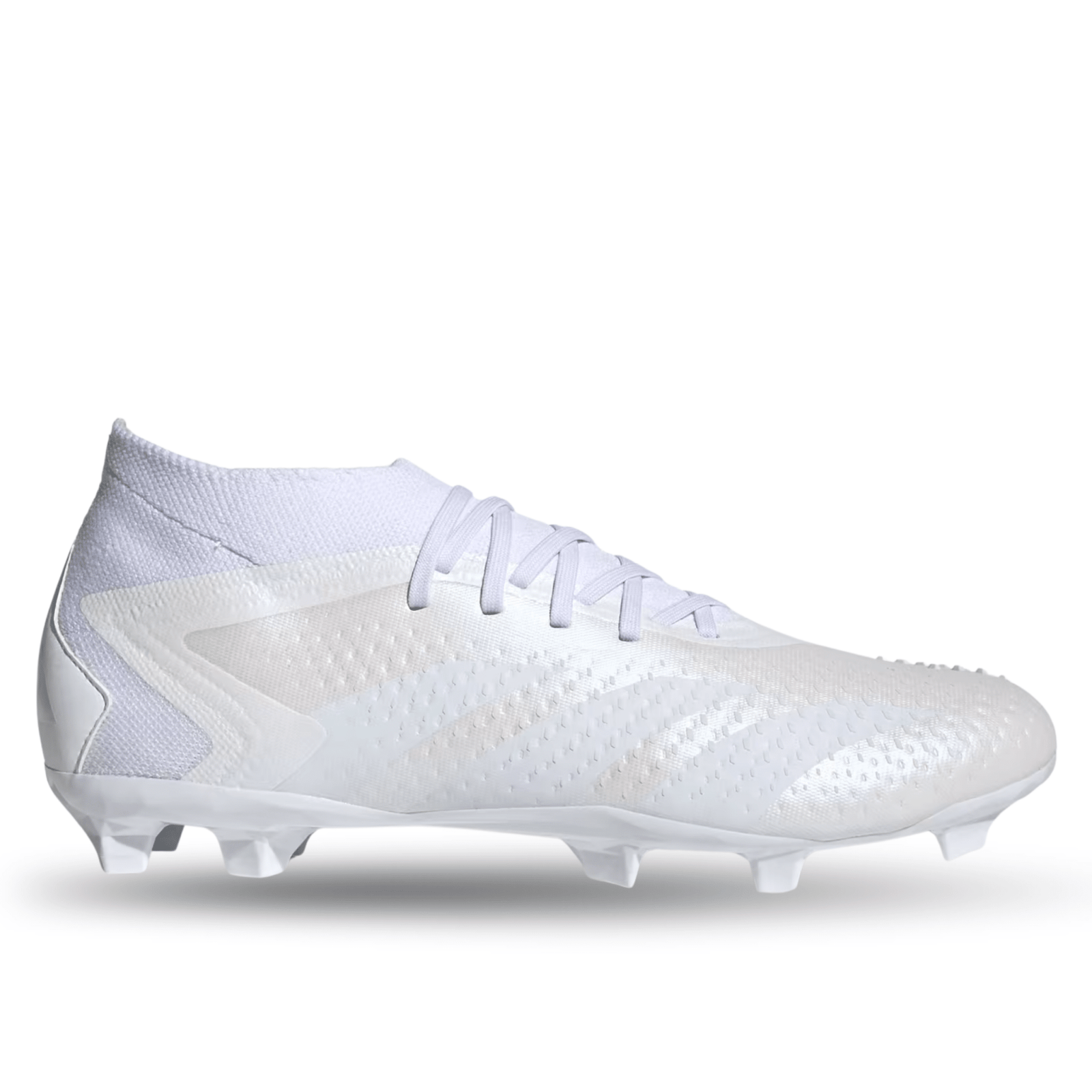 adidas Predator Accuracy.2 Firm Ground Soccer Cleats (White) | SoccerWearhouse