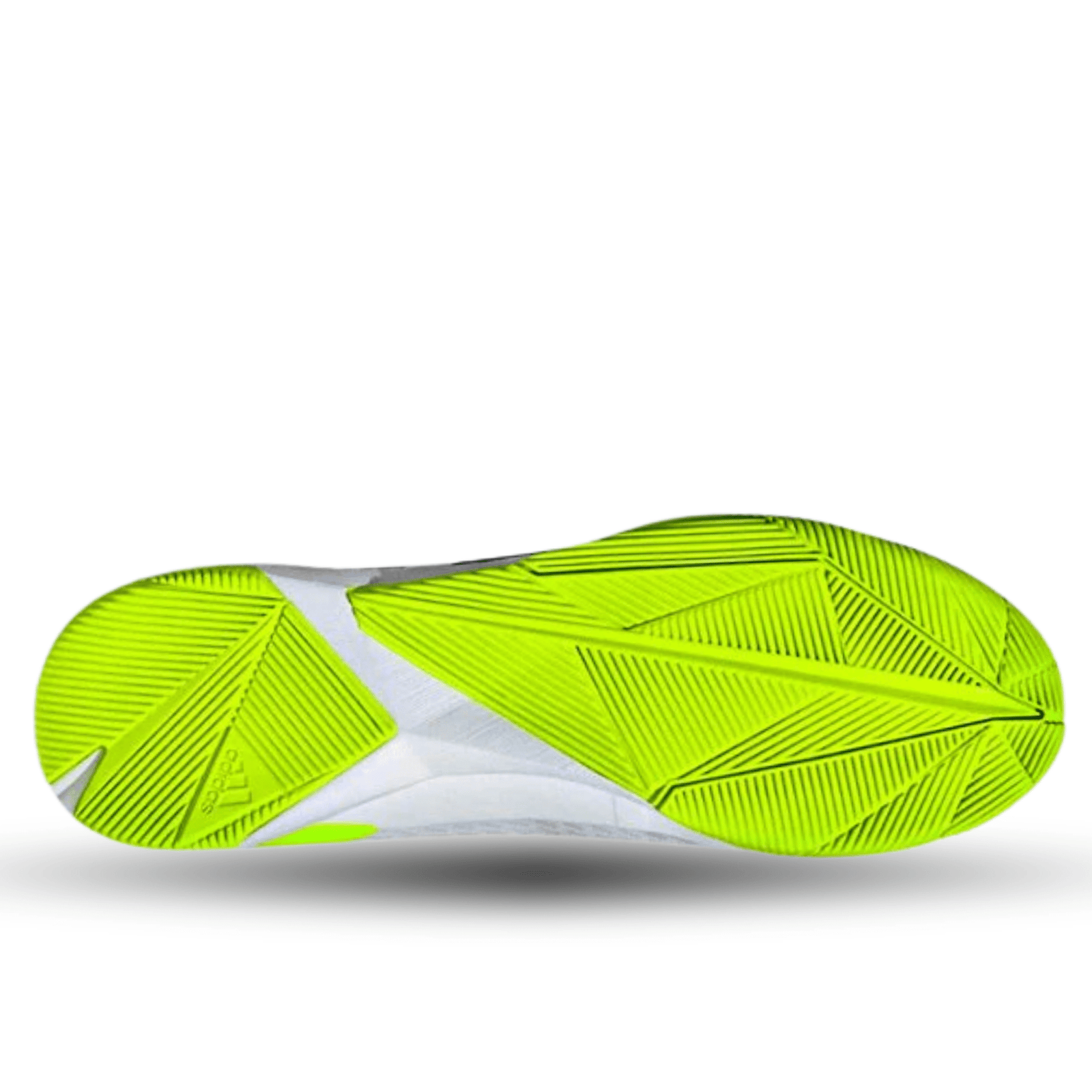 adidas Predator Accuracy.3 Indoor Soccer Shoes (White/Lucid Lemon) | SoccerWearhouse