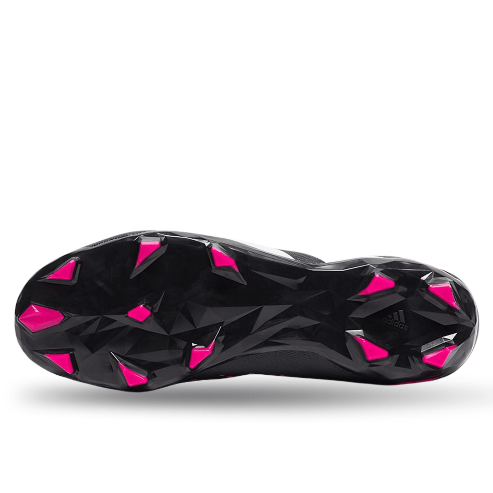 adidas Predator Accuracy.3 Laceless Firm Ground Soccer Cleats GW4597 (Core Black/Team Shock Pink) | SoccerWearhouse