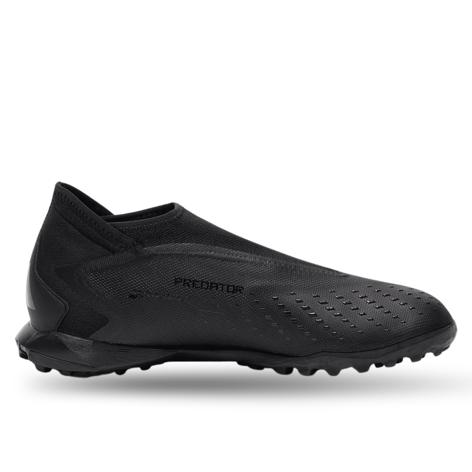 adidas Predator Accuracy.3 Laceless Turf Soccer Shoes (Core Black) | SoccerWearhouse