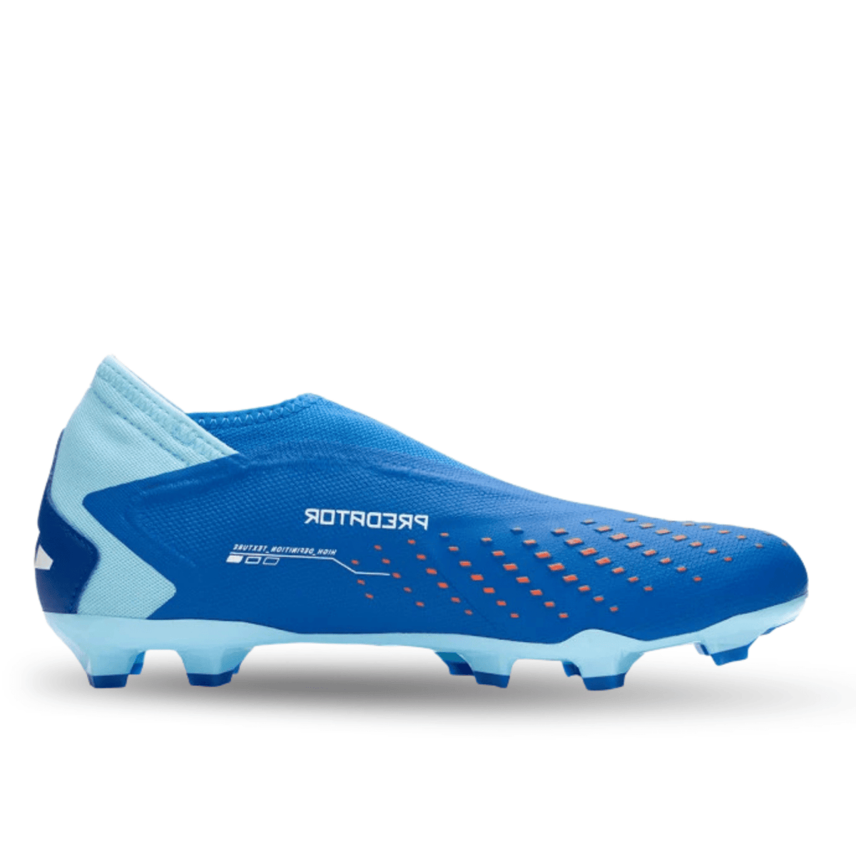 adidas Predator Accuracy.3 LL Firm Ground Soccer Cleats (Bright Royal/Solar Red) | SoccerWearhouse