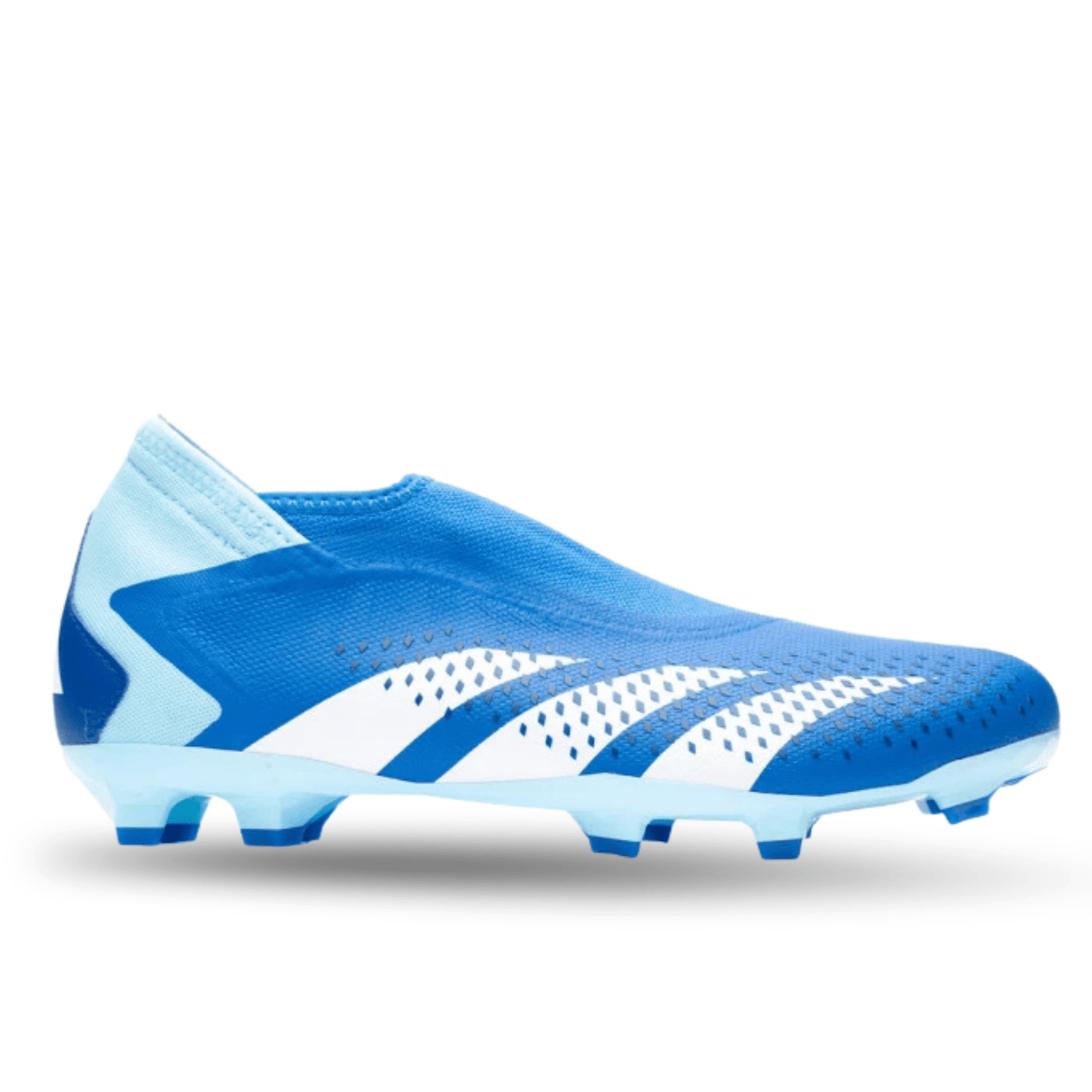 adidas Predator Accuracy.3 LL Firm Ground Soccer Cleats (Bright Royal/Solar Red) | SoccerWearhouse