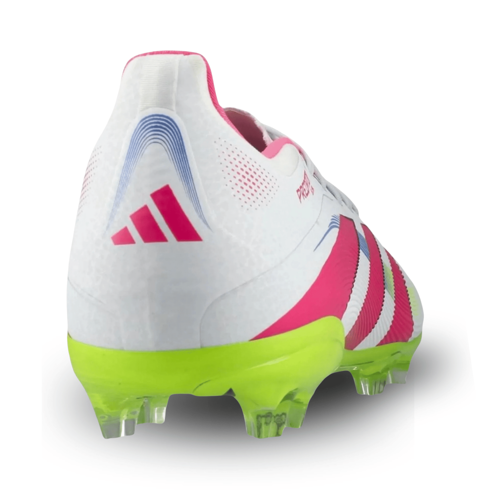 adidas Predator Elite FG J (White/Lucid Pink/Lucid Lemon)