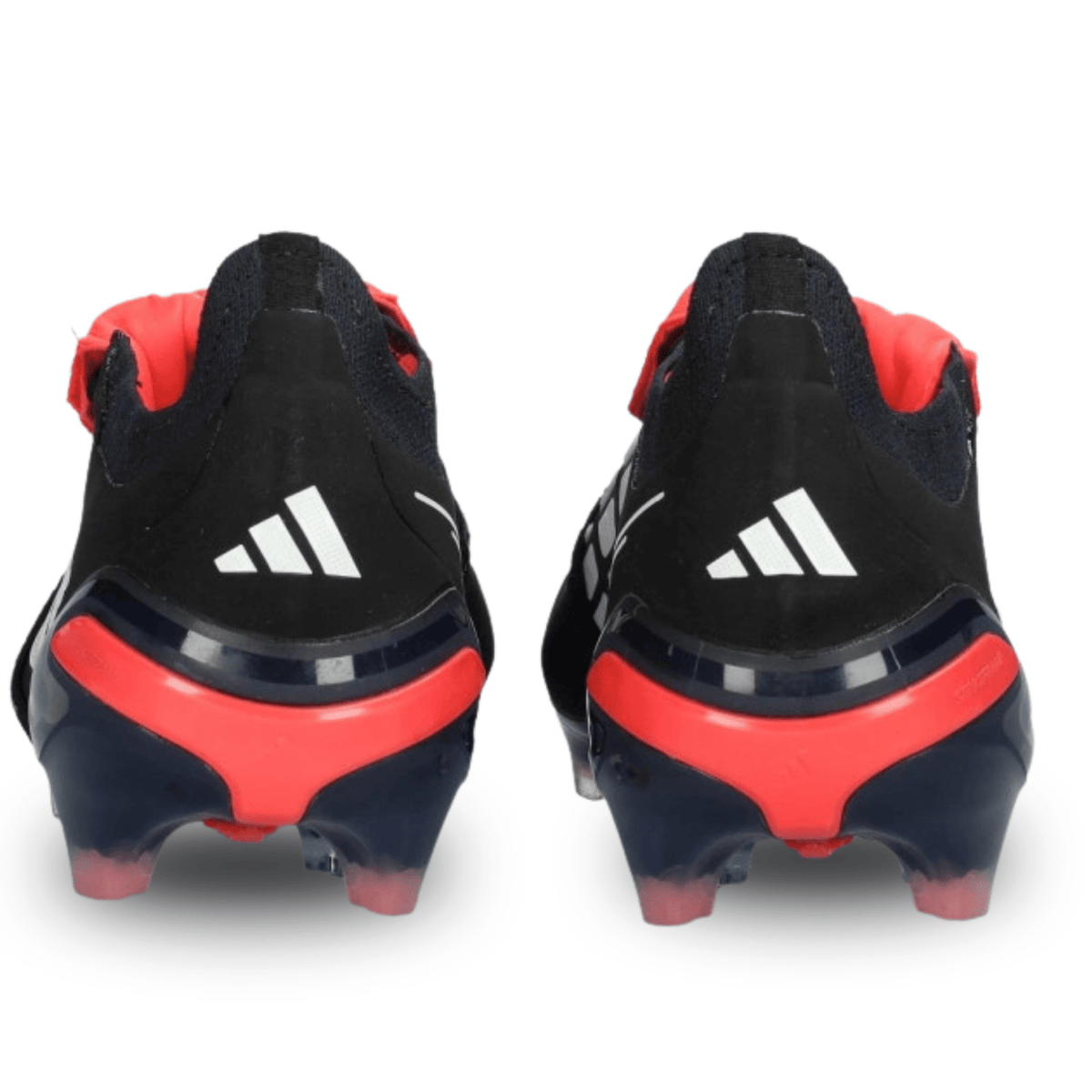 adidas Predator Elite FT Firm Ground Soccer Cleats (Black/White/Lucid Red) | SoccerWearhouse