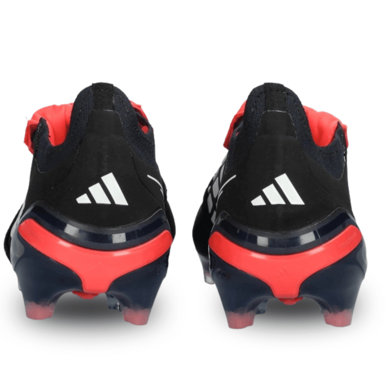 adidas Predator Elite FT Firm Ground Soccer Cleats (Black/White/Lucid Red) | SoccerWearhouse