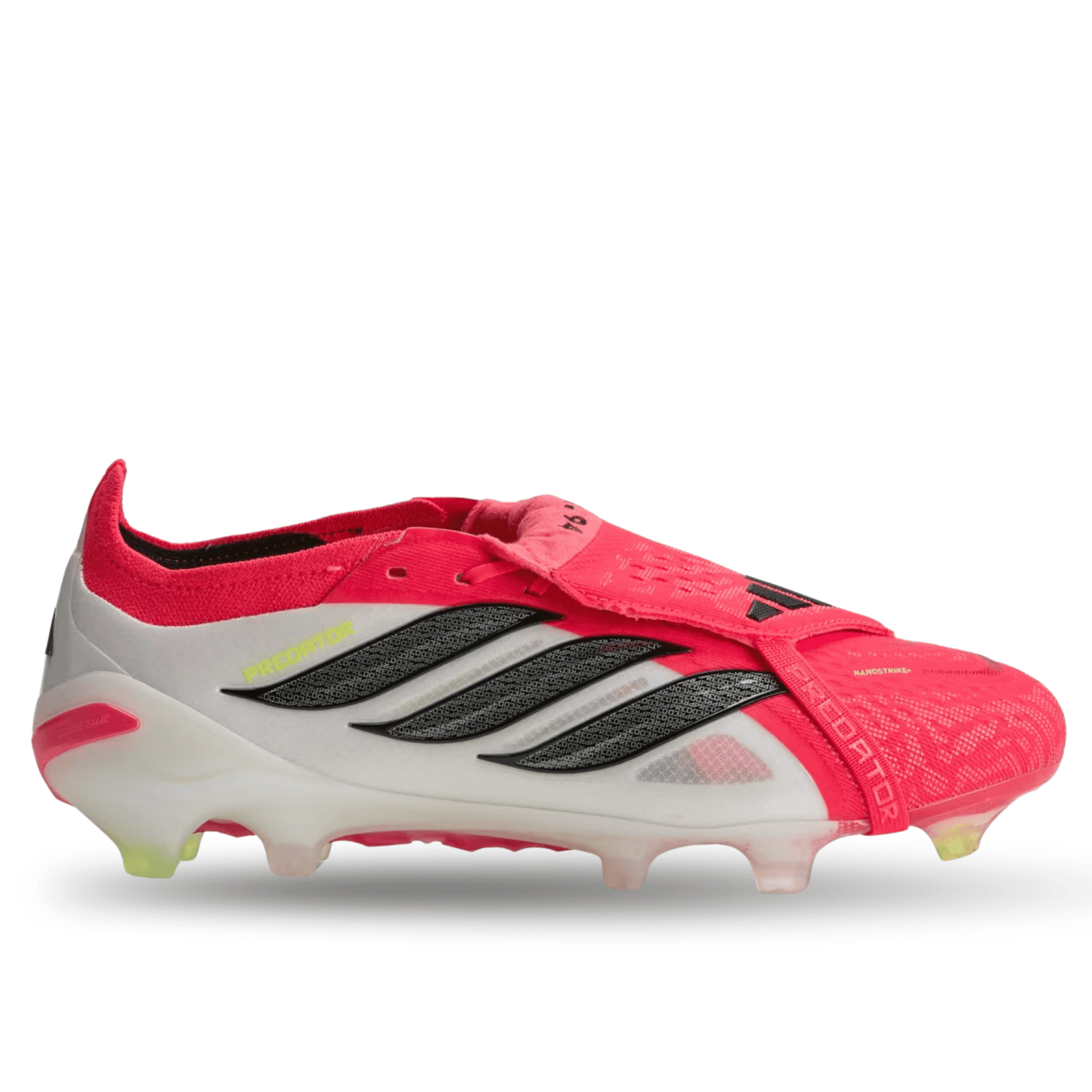 adidas Predator Elite FT Firm Ground Soccer Cleats (Lucid Red/Black/White) | SoccerWearhouse