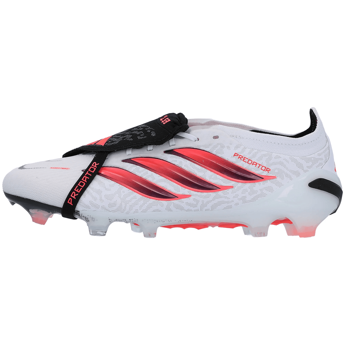 adidas Predator Elite FT Firm Ground Soccer Cleats (White/Black) | SoccerWearhouse