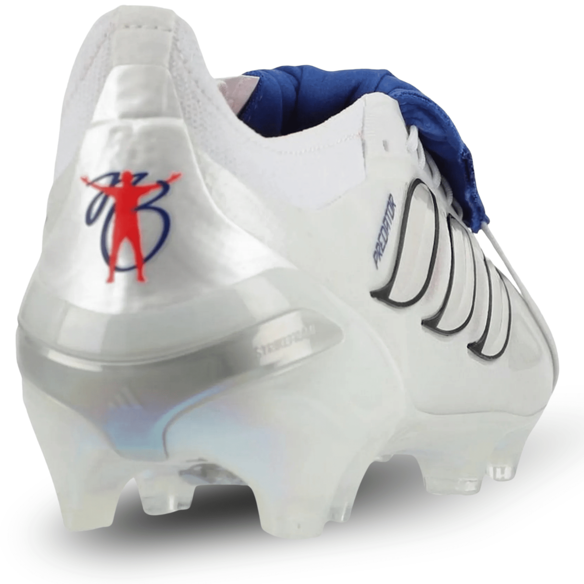 adidas Predator Elite FT Firm Ground Soccer Cleats (White/Zero Metalli