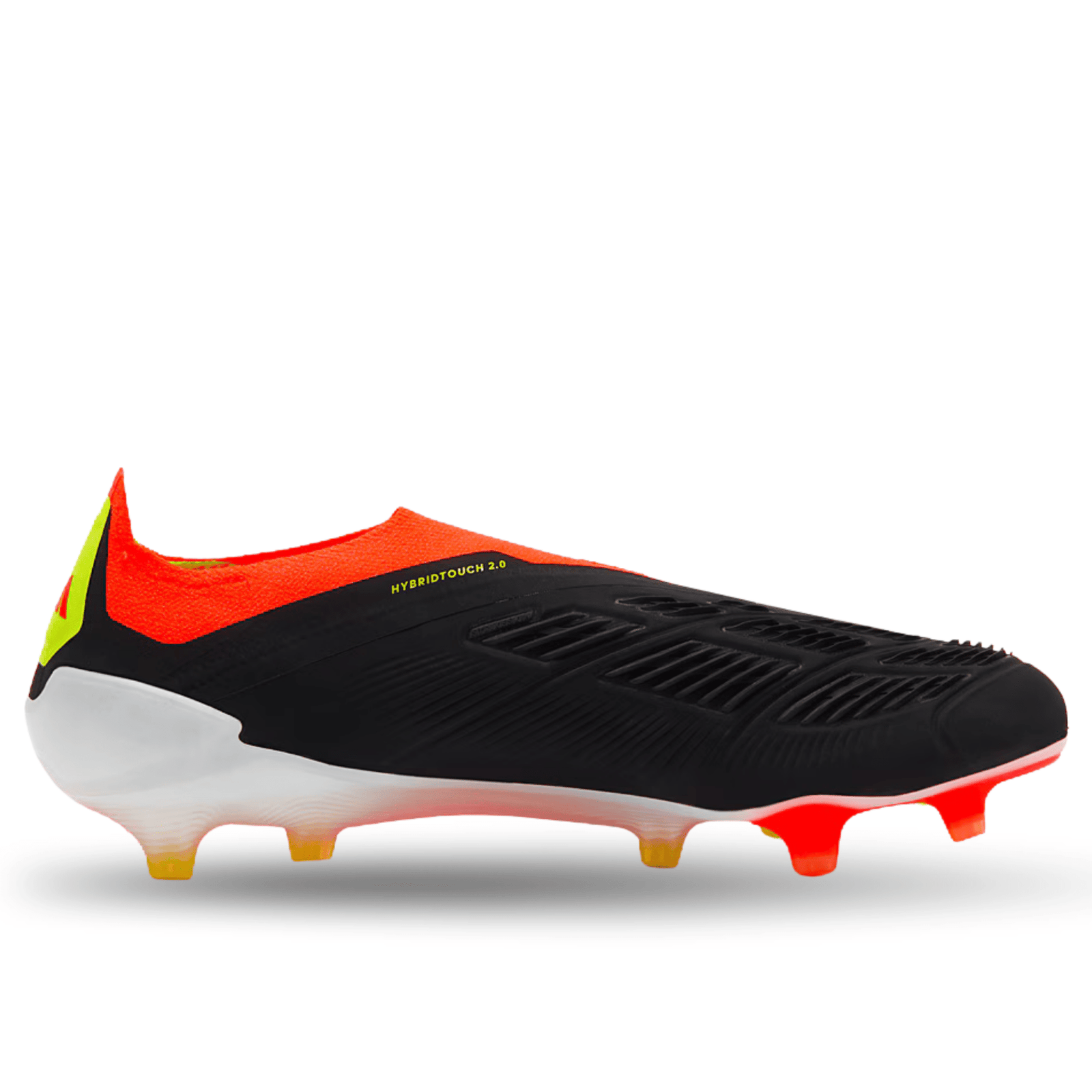 adidas Predator Elite LL FG Soccer Cleats (Black/Solar Red) | SoccerWearhouse