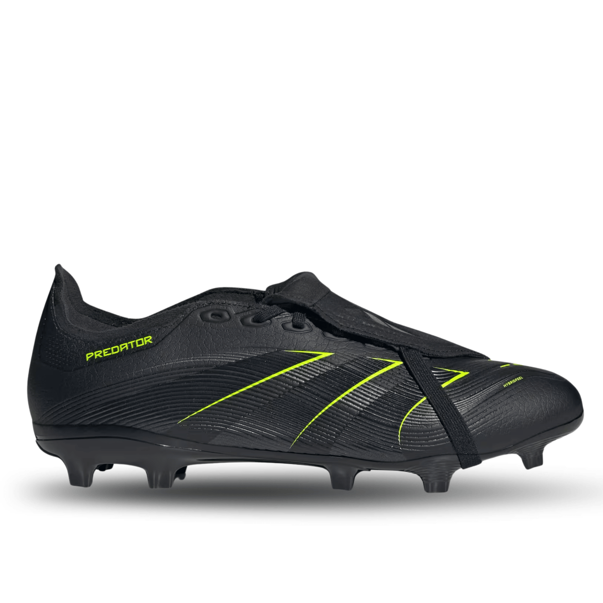 adidas Predator League Firm Ground/Multiground Soccer Cleats (Black/Lucid Lemon) | SoccerWearhouse