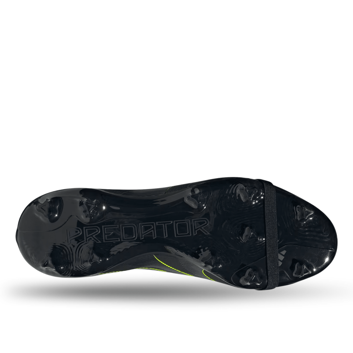 adidas Predator League Firm Ground/Multiground Soccer Cleats (Black/Lucid Lemon) | SoccerWearhouse