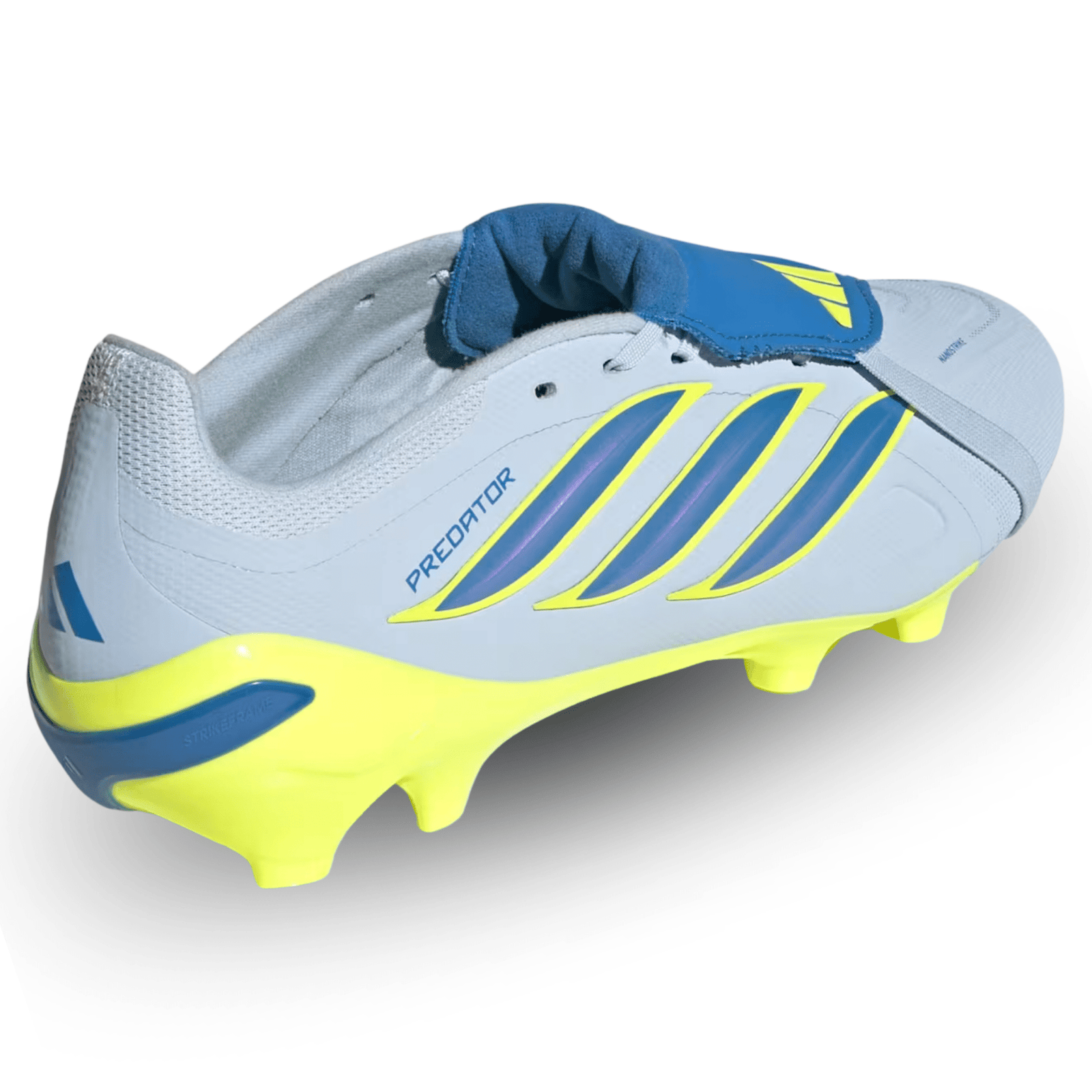 adidas Predator League FT FG Soccer Cleats (Blue/Solar Yellow) | SoccerWearhouse