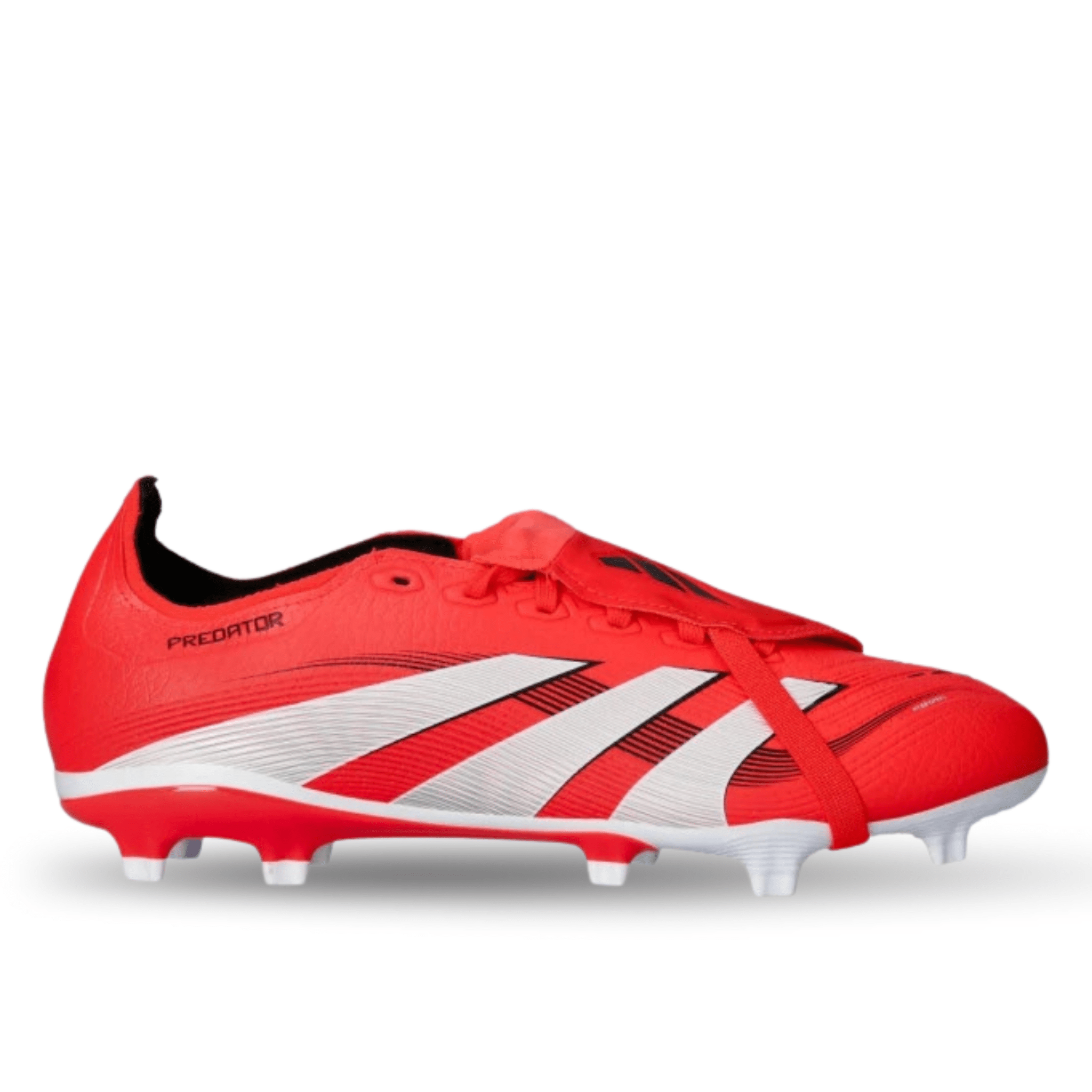 adidas Predator League FT FG Soccer Cleats (Lucid Red/White/Black)