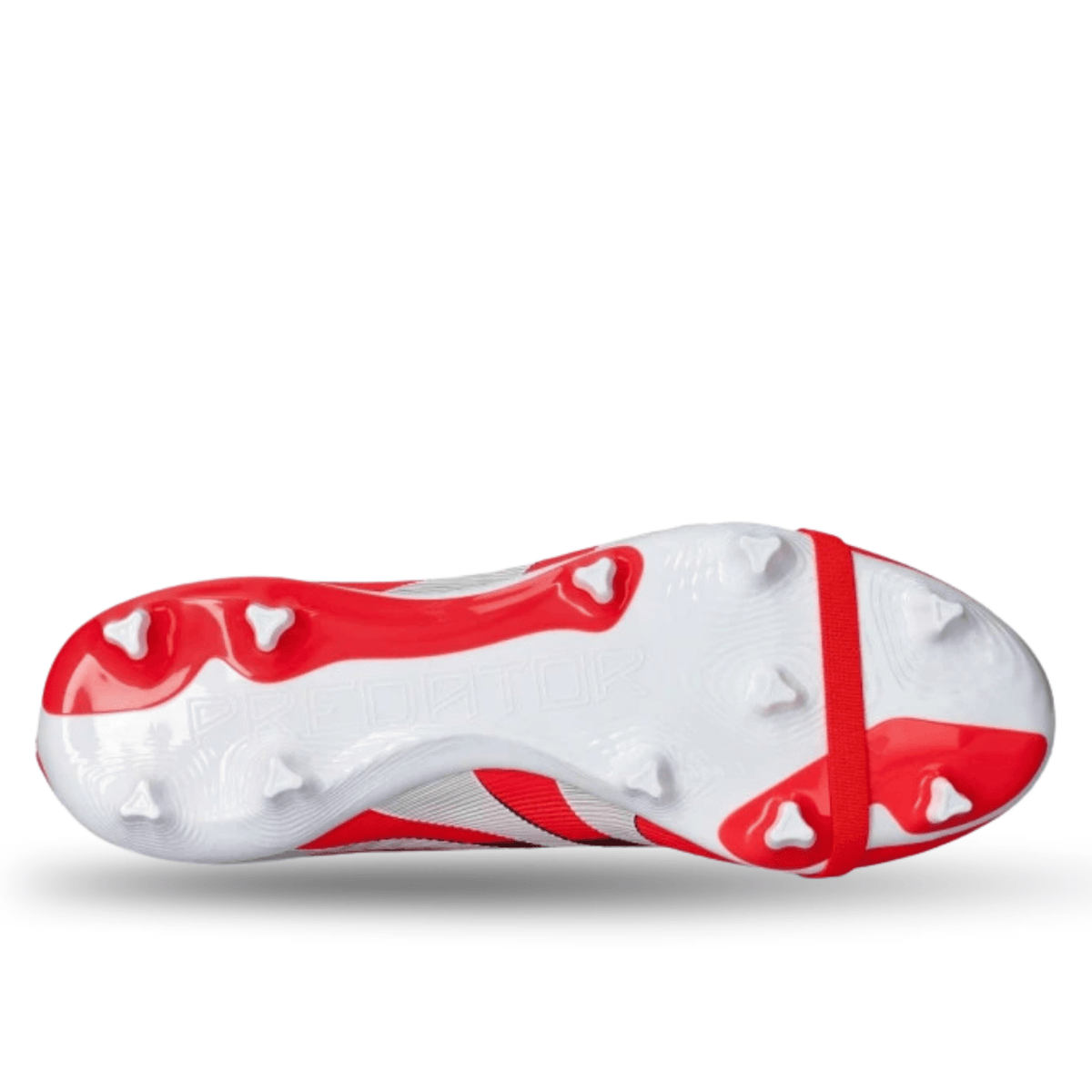 adidas Predator League FT FG Soccer Cleats (Lucid Red/White/Black) | SoccerWearhouse