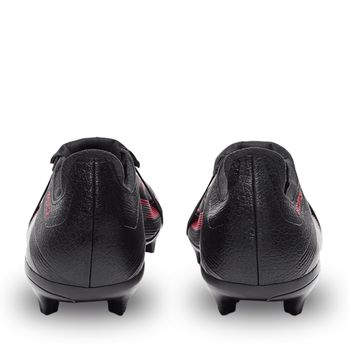 adidas Predator League FT FG/MG Soccer Cleats (Black/Grey/Red) | SoccerWearhouse