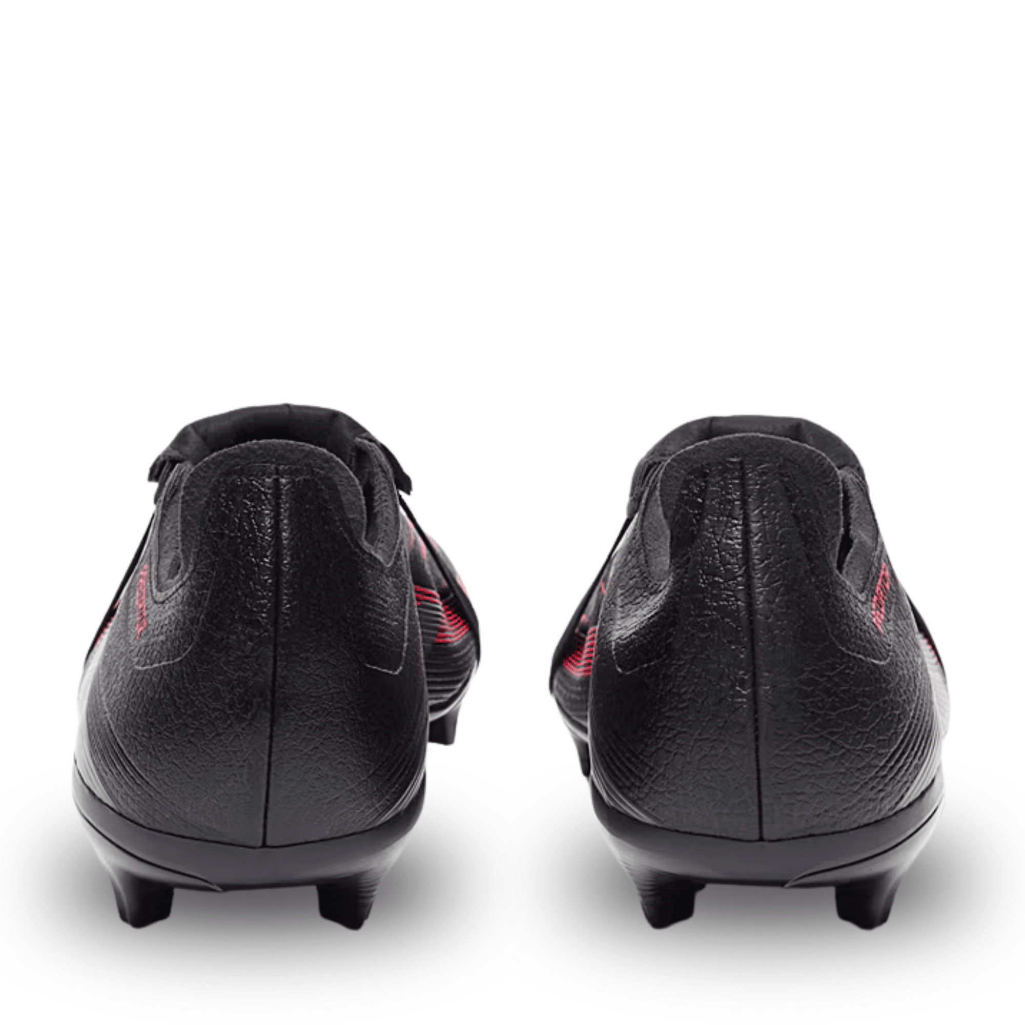 adidas Black Soccer Cleats with Red Accents Adidas Mens Goletto IX FG Black White & Red - Fitness First  main image 2