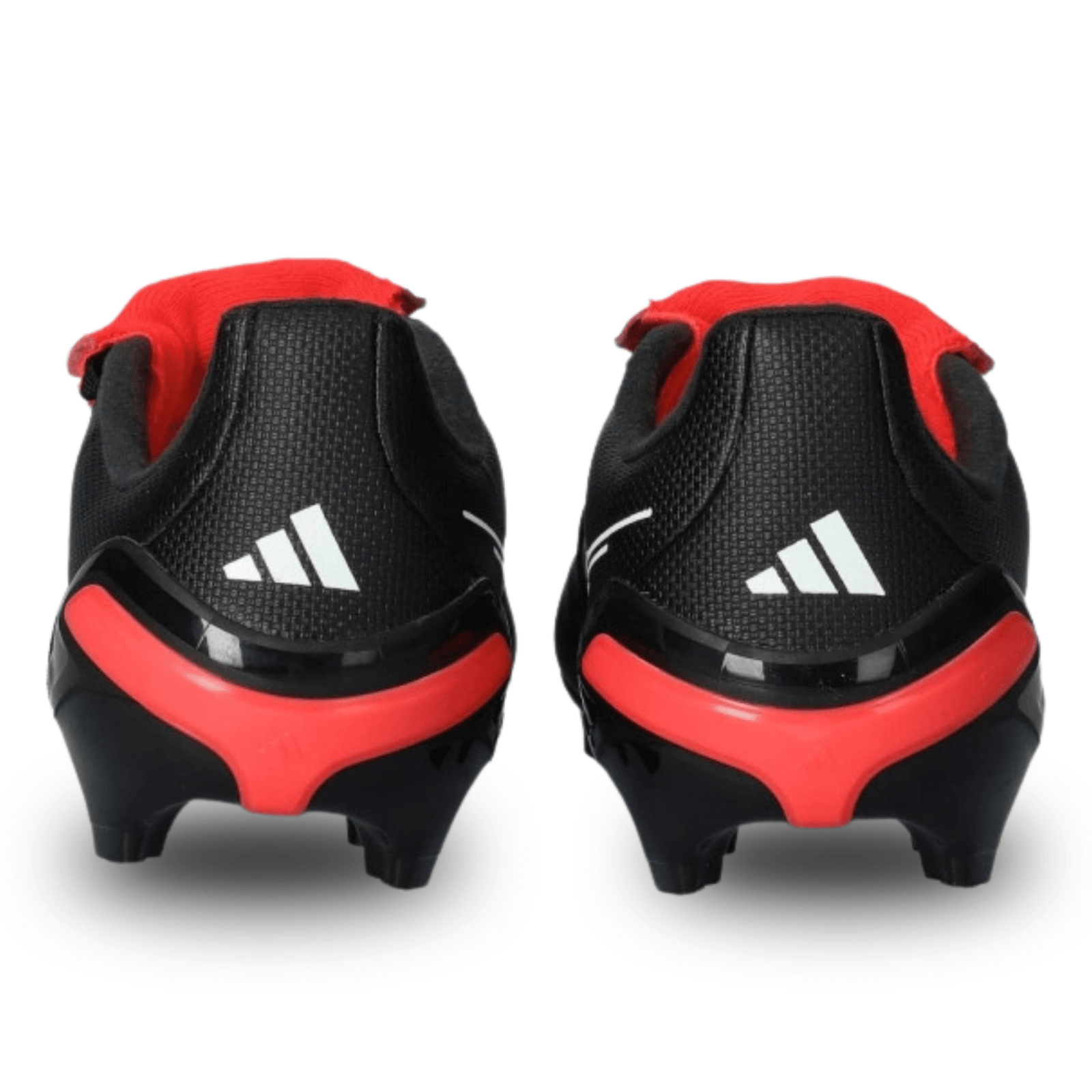 adidas Predator League FT Firm Ground Soccer Cleats (Black/White/Lucid Red) | SoccerWearhouse