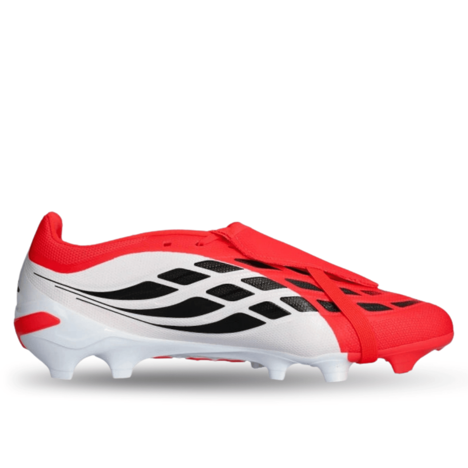 adidas Predator League FT Firm Ground Soccer Cleats (Lucid Red/Black/White) | SoccerWearhouse