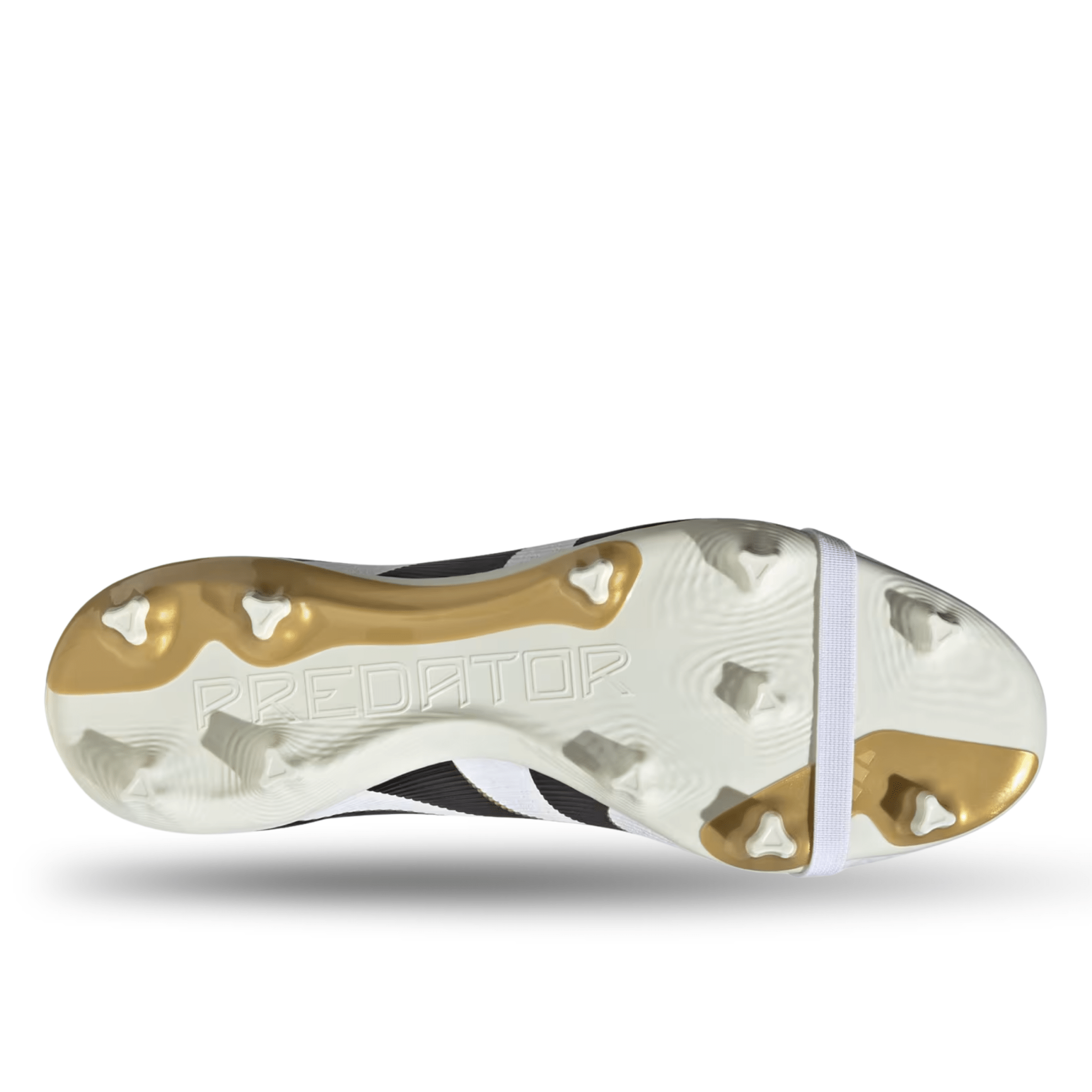 adidas Predator League FT Fold Tongue FG/MG Soccer Cleats (White/Black