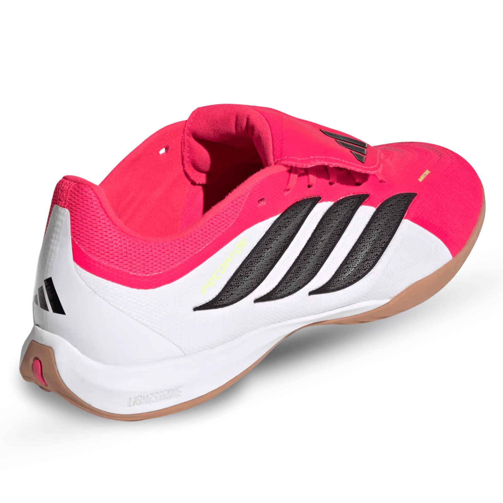 adidas Predator League FT IN Indoor Soccer Shoes (Lucid Red/Black/White) | SoccerWearhouse