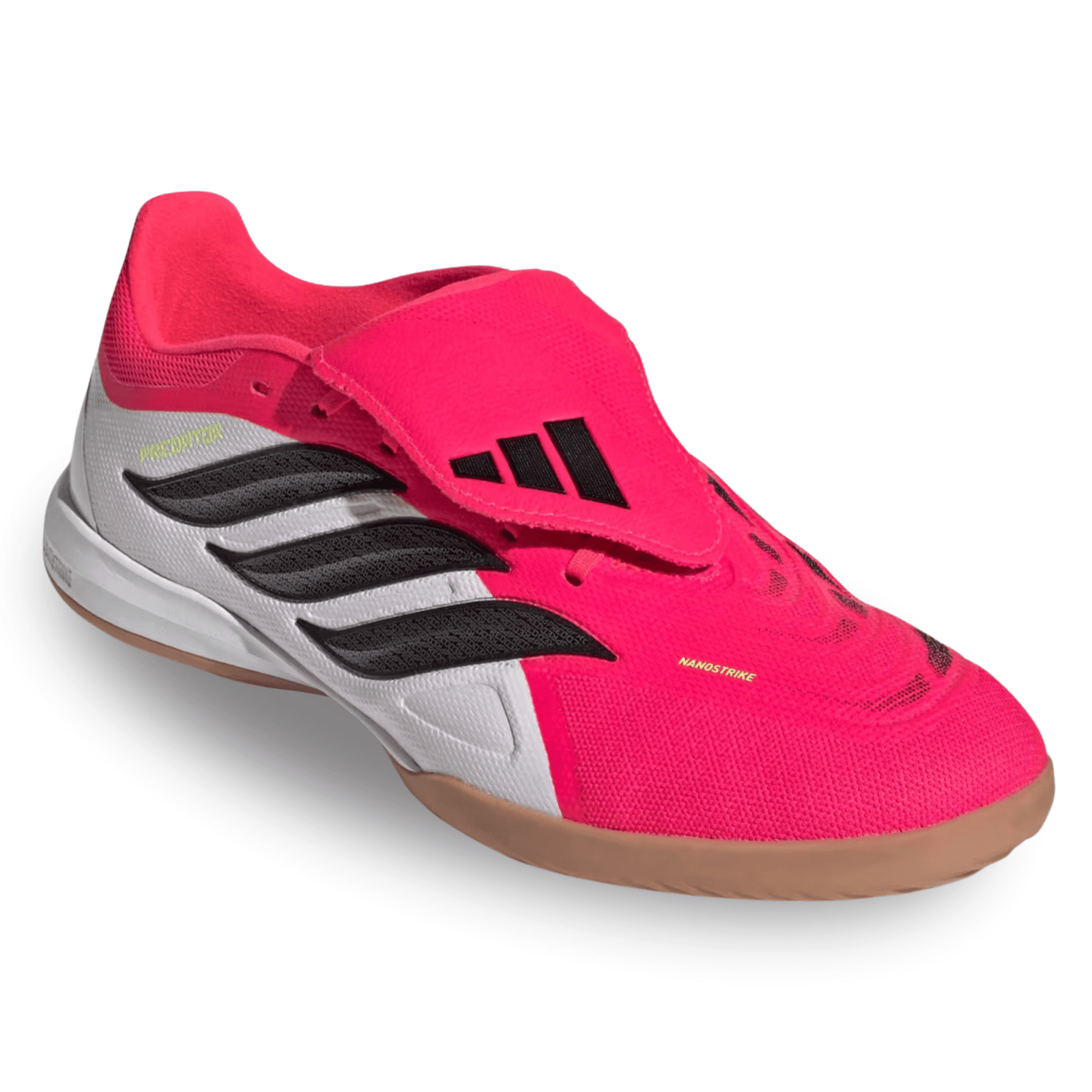adidas Predator League FT IN Indoor Soccer Shoes (Lucid Red/Black/White) | SoccerWearhouse