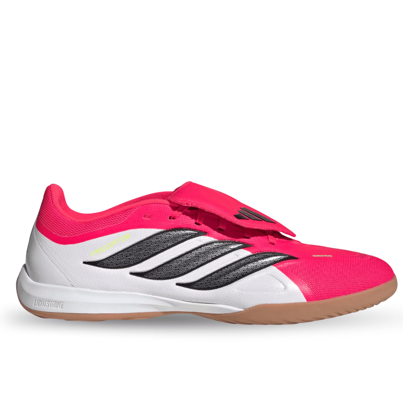 adidas Predator League FT IN Indoor Soccer Shoes (Lucid Red/Black/White) | SoccerWearhouse