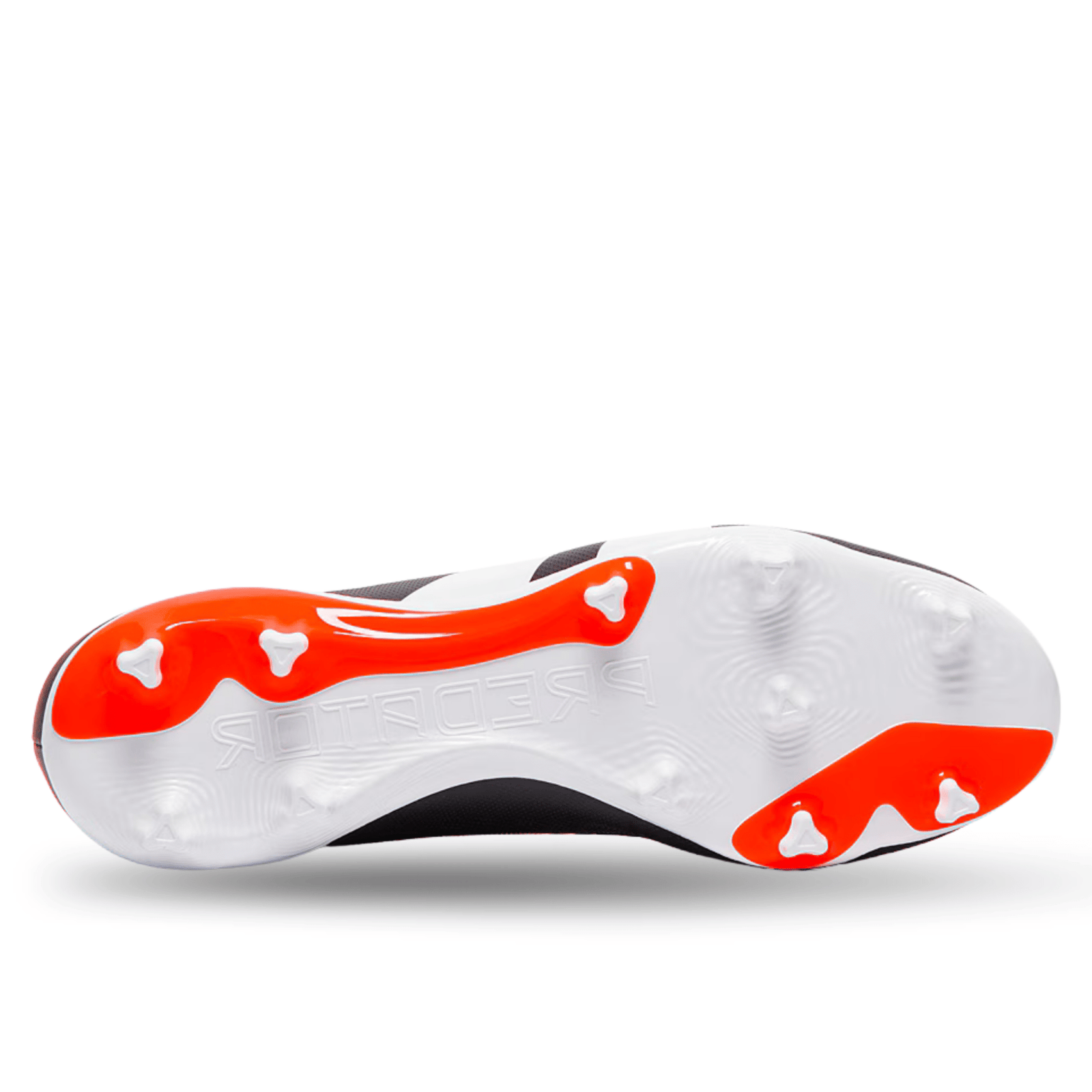 adidas Predator League Laceless Firm Ground Soccer Cleats (Core Black/Solar Red) | SoccerWearhouse