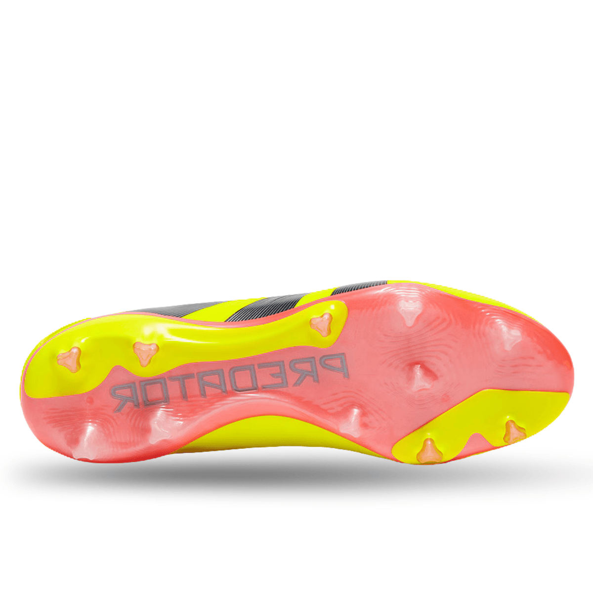 adidas Predator Pro FG Soccer Cleats (Solar Yellow/Black/Solar Red) | SoccerWearhouse