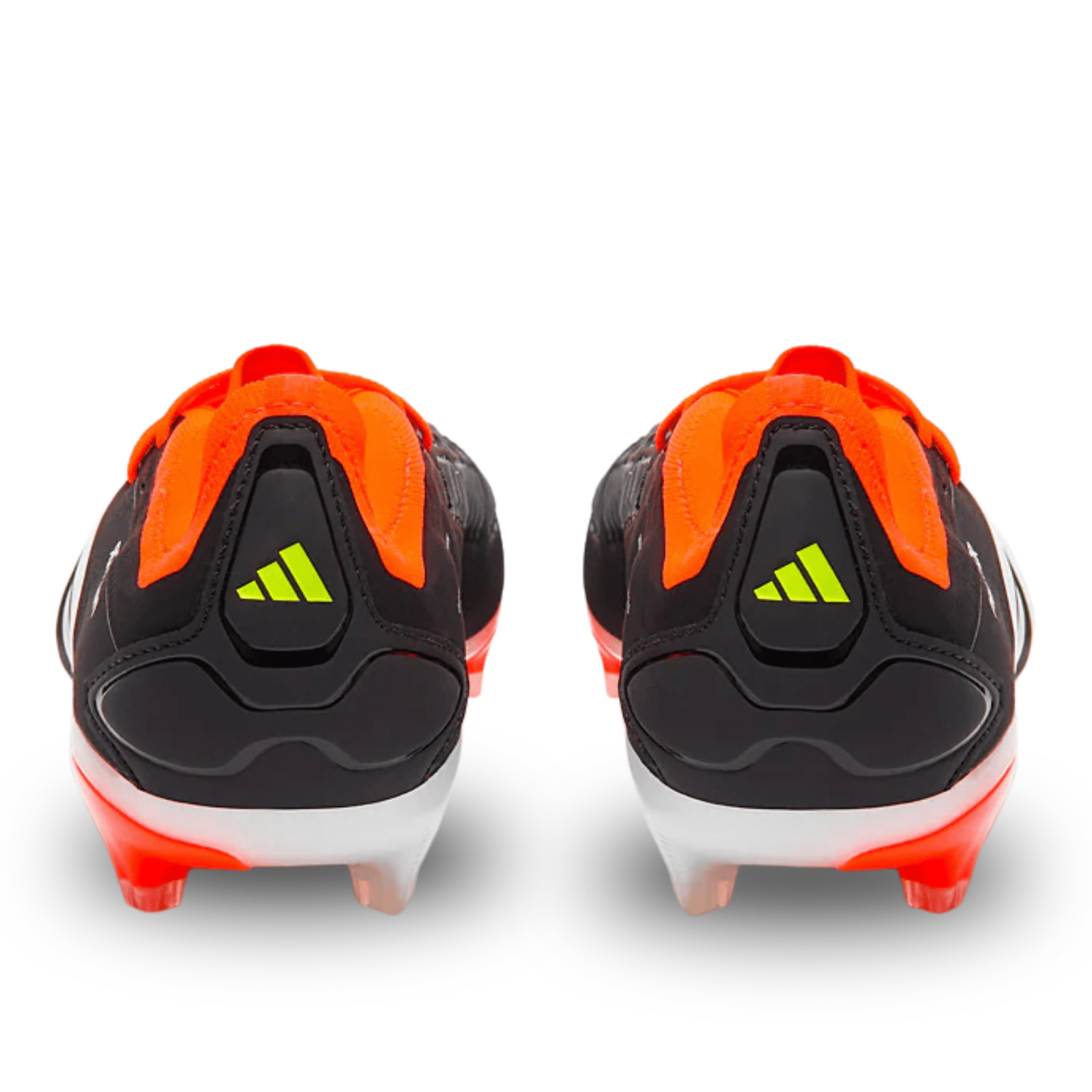 adidas Predator Pro Firm Ground Soccer Cleats (Core Black/White/Orange