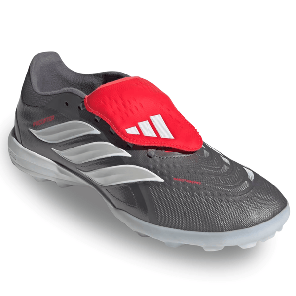 adidas Predator Pro Fold Tongue Turf FT TF Soccer Shoes (Iron Metallic adidas Predator Pro Fold Tongue Turf FT TF Soccer Shoes (Iron Metallic