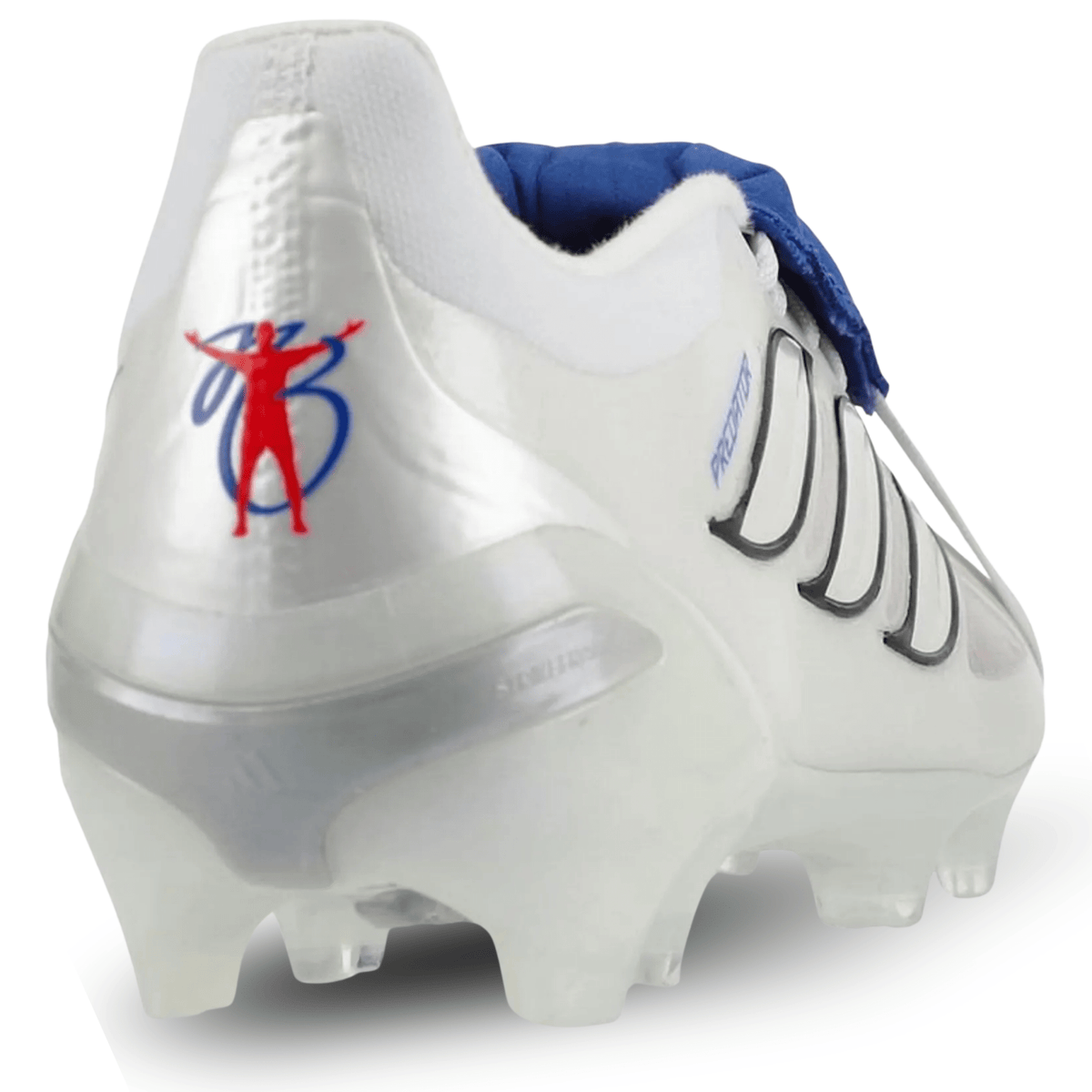 adidas Predator Pro FT FG Soccer Cleats – White/Zero Metallic/Royal Blue | SoccerWearhouse