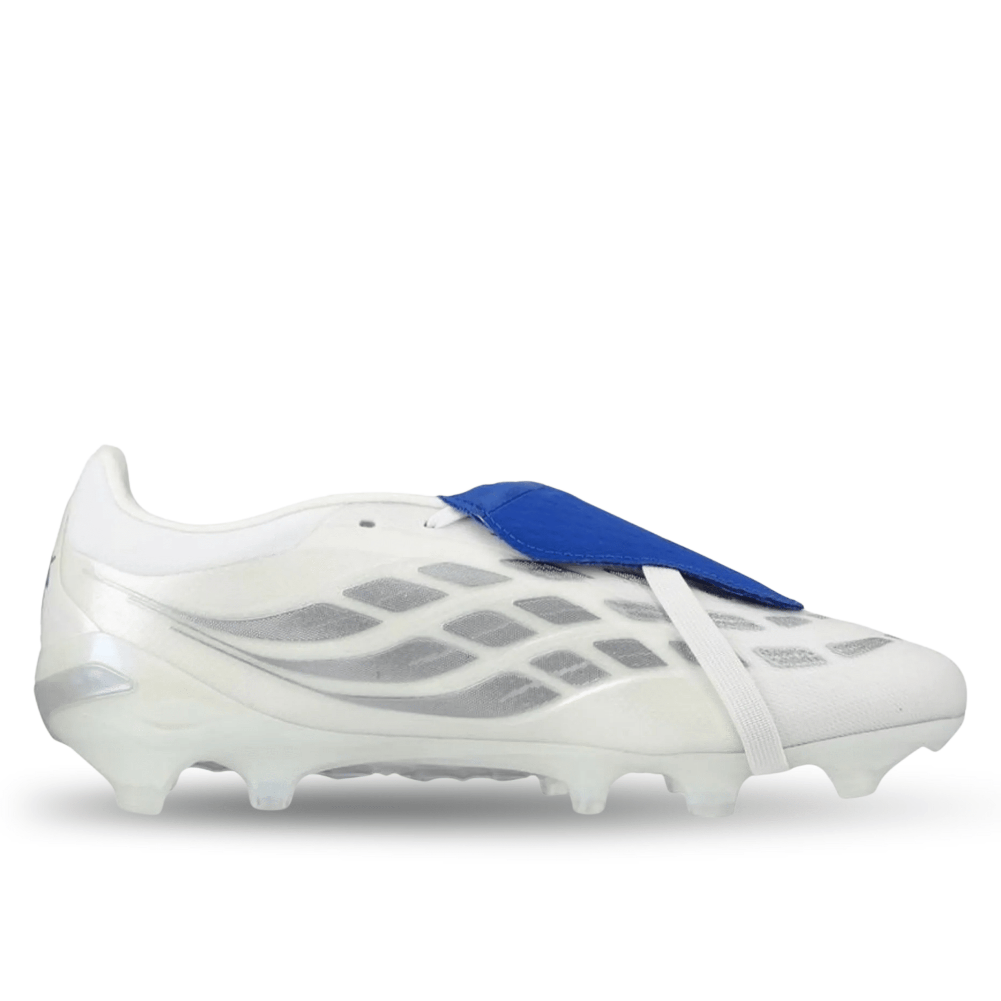 adidas Predator Pro FT FG Soccer Cleats - White/Zero Metallic
