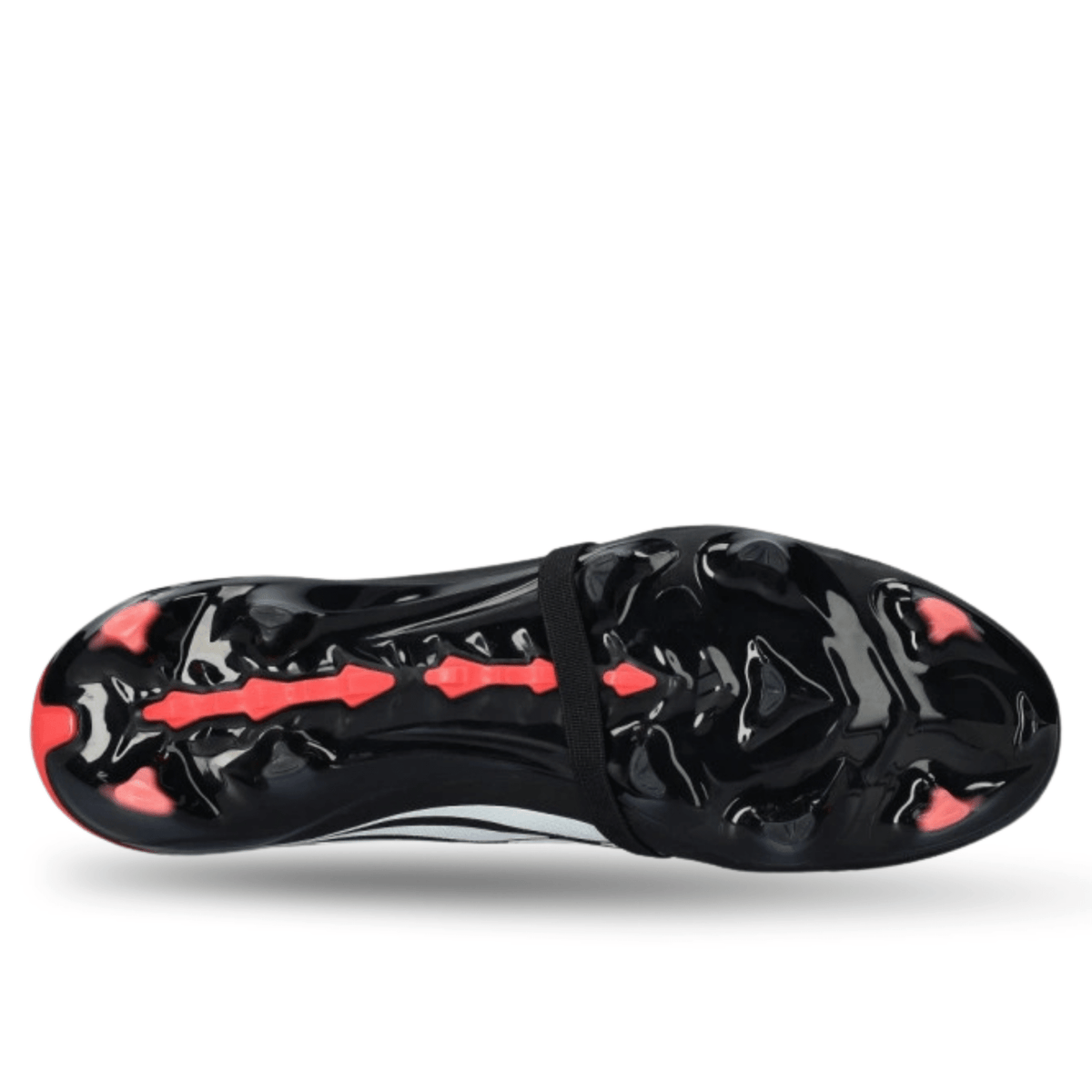 adidas Predator Pro FT Firm Ground Soccer Cleats (Black/White/Lucid Red) | SoccerWearhouse