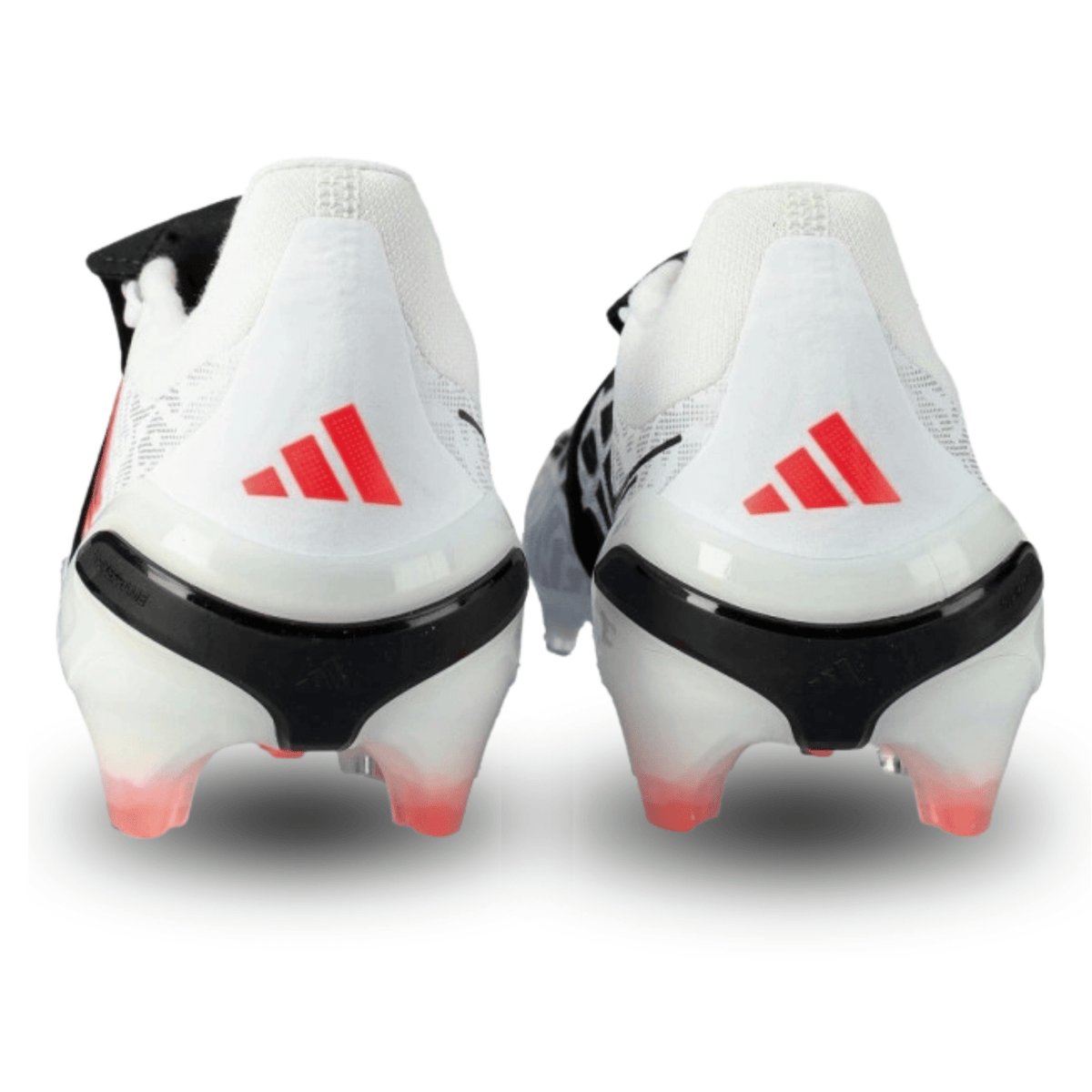 adidas Predator Pro FT Firm Ground Soccer Cleats (White/Solar Turbo) | SoccerWearhouse