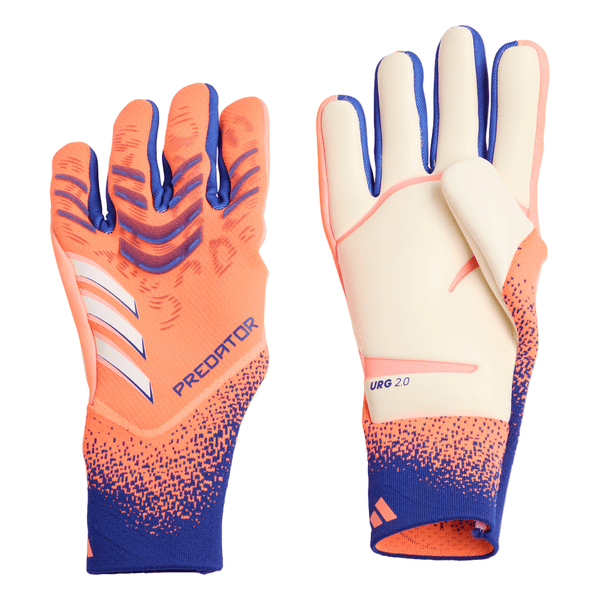 adidas Predator Pro Goalkeeper Gloves (Orange/White/Blue)