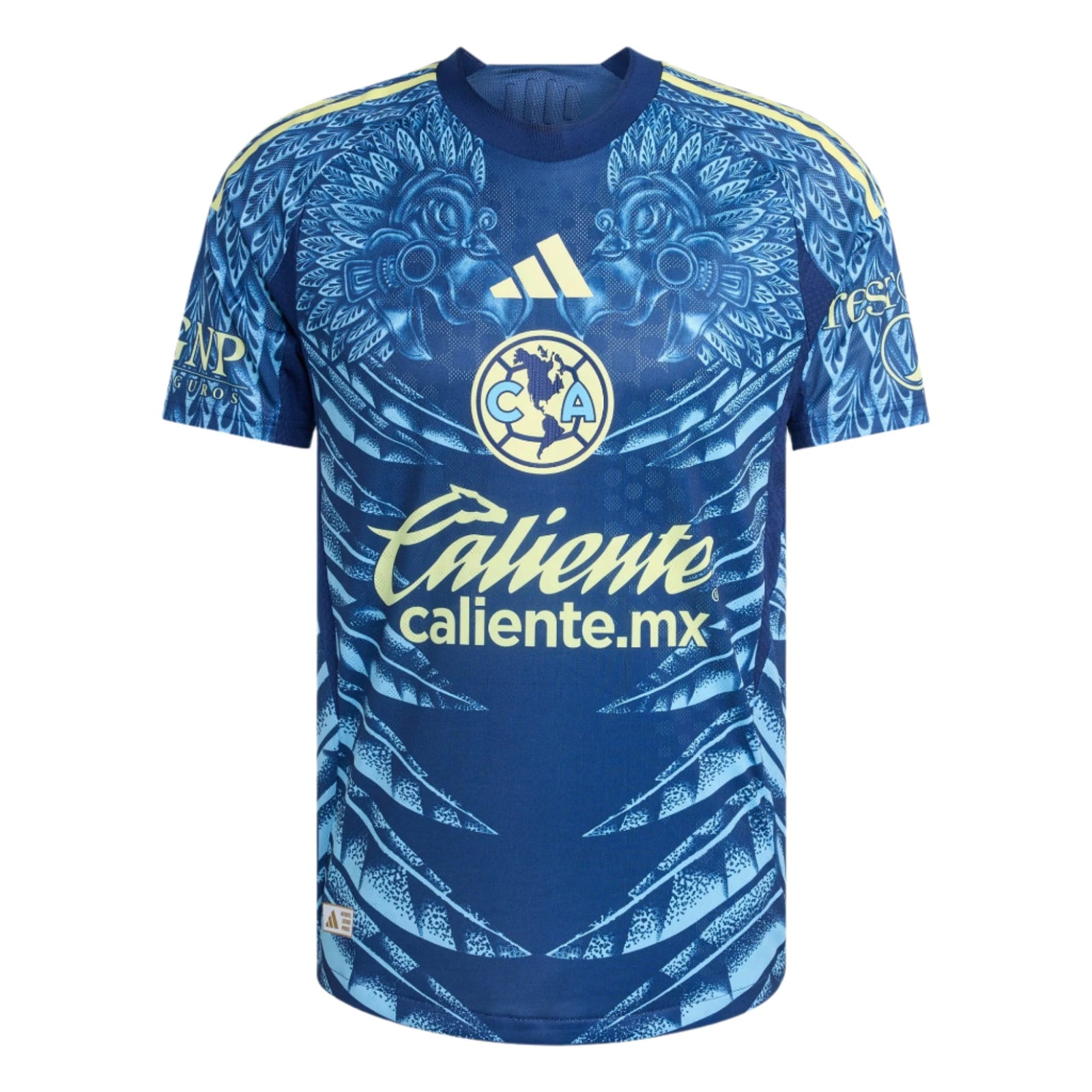 adidas R. Juarez Men's Club América 25/26 Authentic Away Jersey (Blue) | SoccerWearhouse