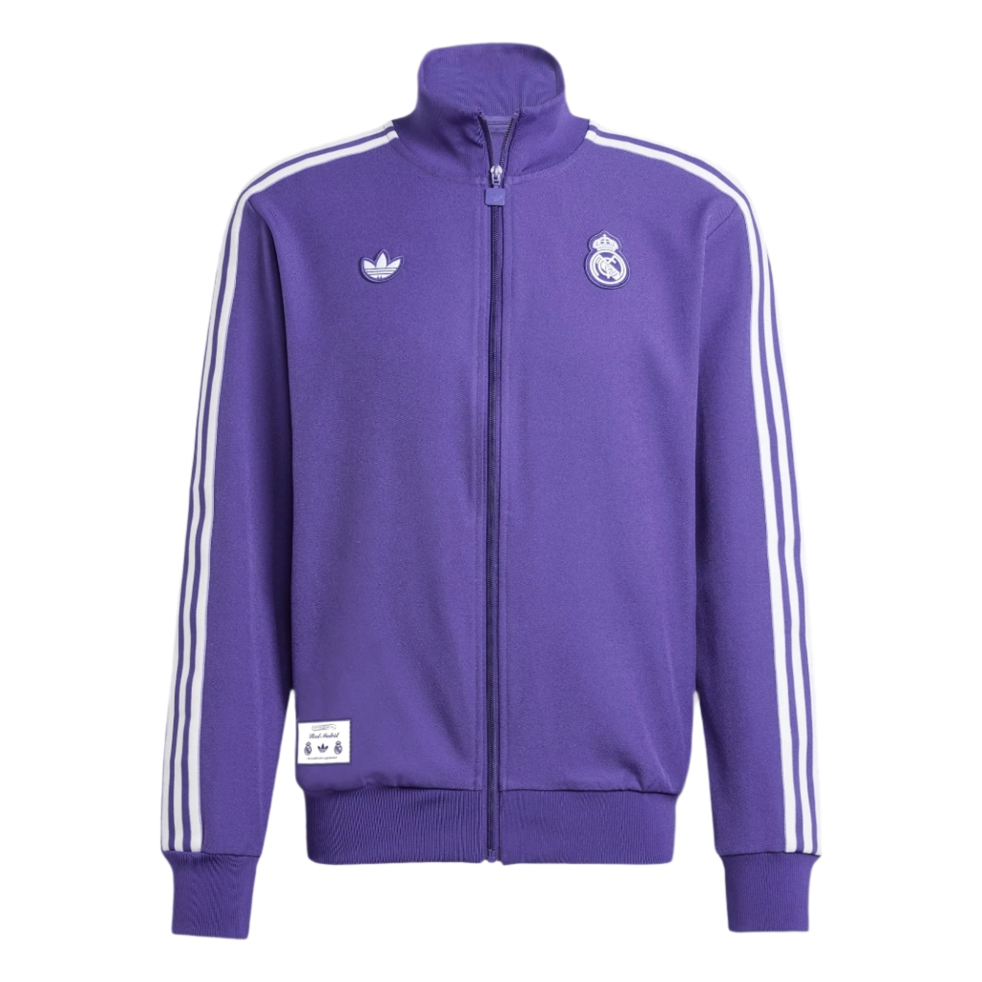 adidas Real Madrid 2025 Icon Track Top Jacket (Purple)