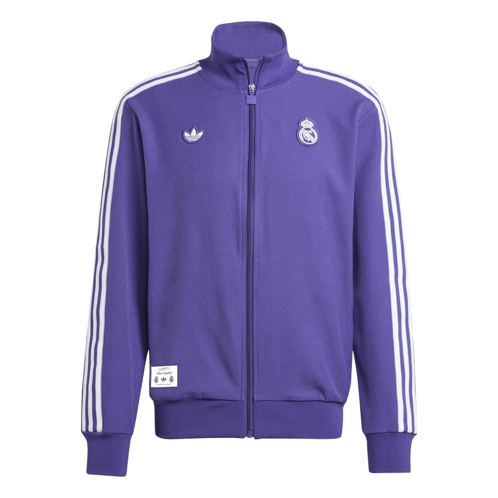 adidas Real Madrid 2025 Icon Track Top Jacket (Purple) | SoccerWearhouse