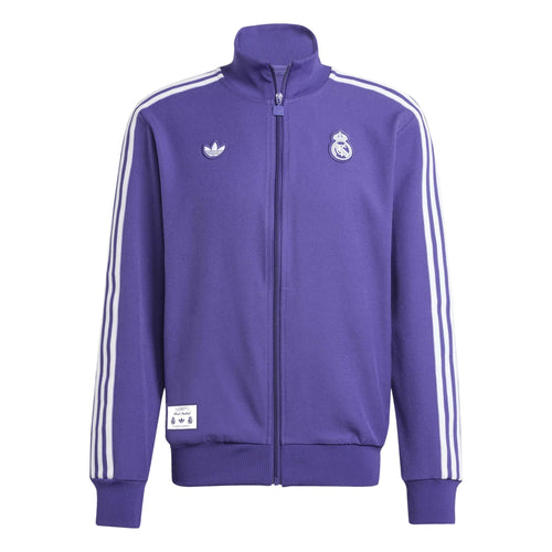 adidas Real Madrid 2025 Icon Track Top Jacket (Purple) - S