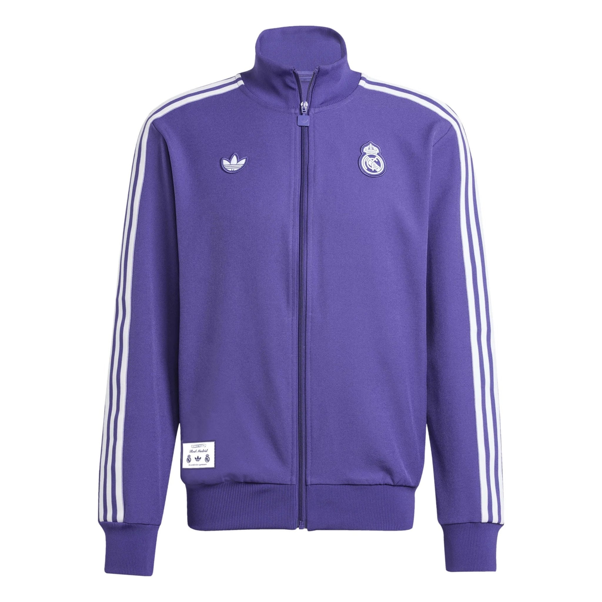 adidas Real Madrid 2025 Icon Track Top Jacket (Purple)