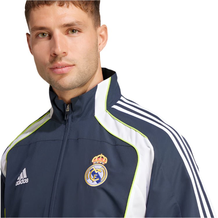 adidas Real Madrid 24/25 Urban Purist Track Top Jacket (Navy) adidas Real Madrid 24/25 Urban Purist Track Top Jacket (Navy)