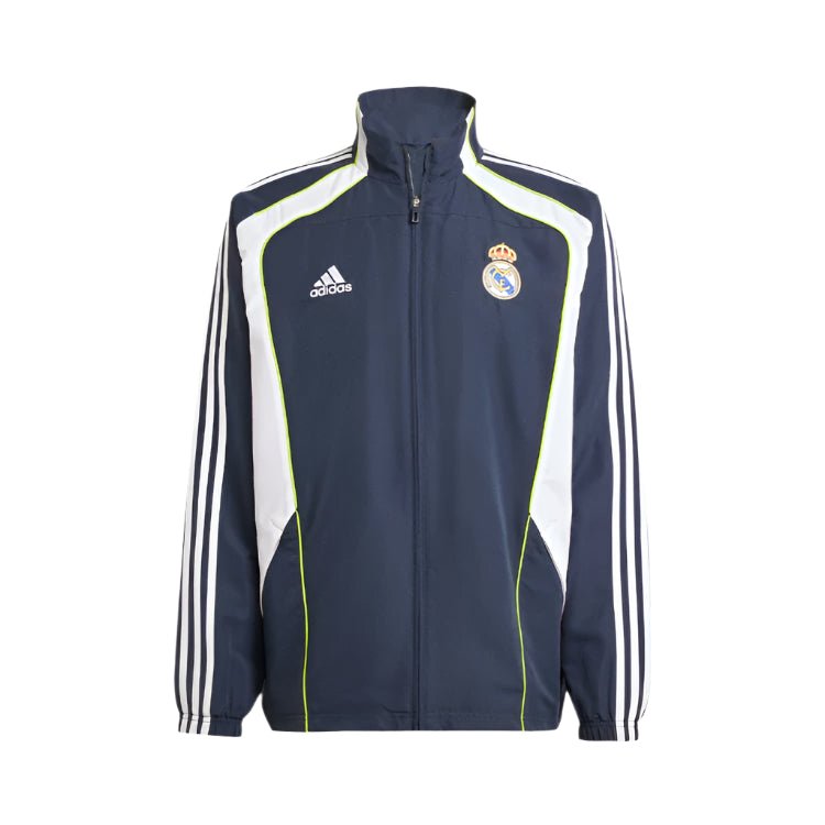adidas Real Madrid 24/25 Urban Purist Track Top Jacket (Navy) | SoccerWearhouse