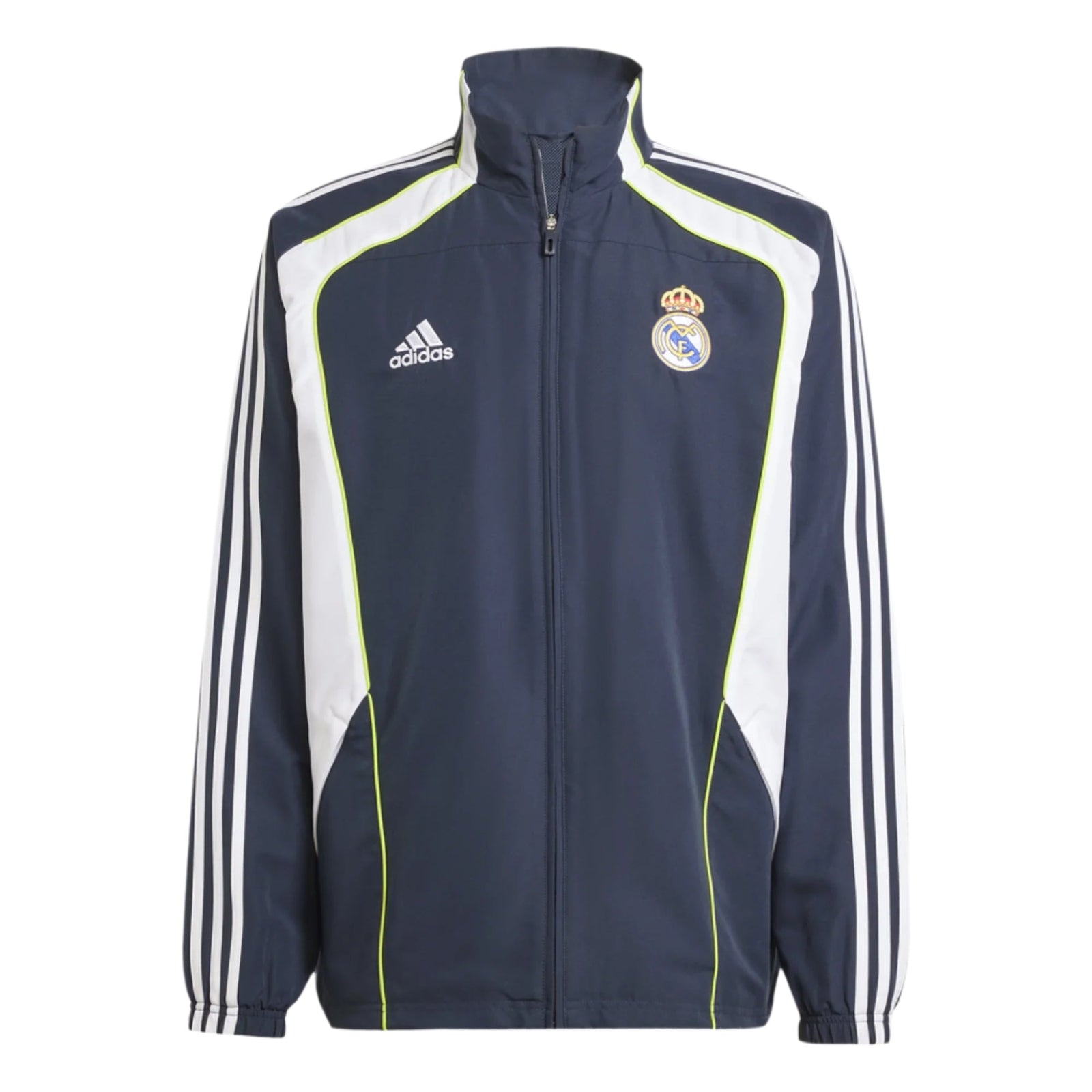 adidas Real Madrid 24/25 Urban Purist Track Top Jacket (Navy) | SoccerWearhouse