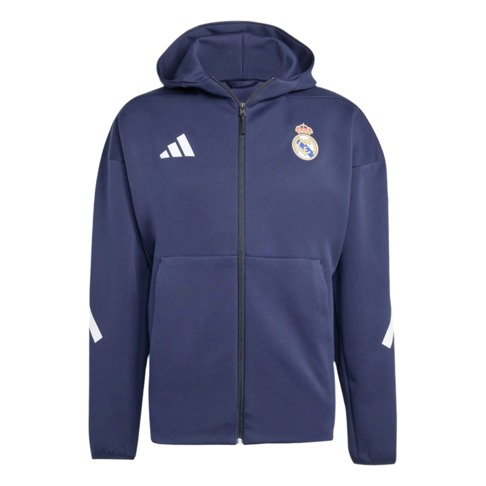 adidas Real Madrid 25/26 Anthem Jacket (Legend Ink) | SoccerWearhouse