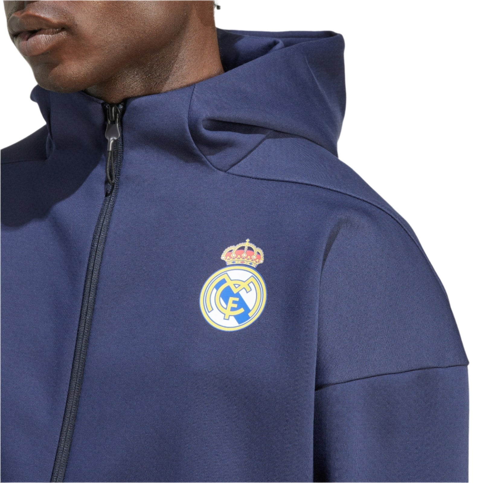 adidas Real Madrid 25/26 Anthem Jacket (Legend Ink) | SoccerWearhouse